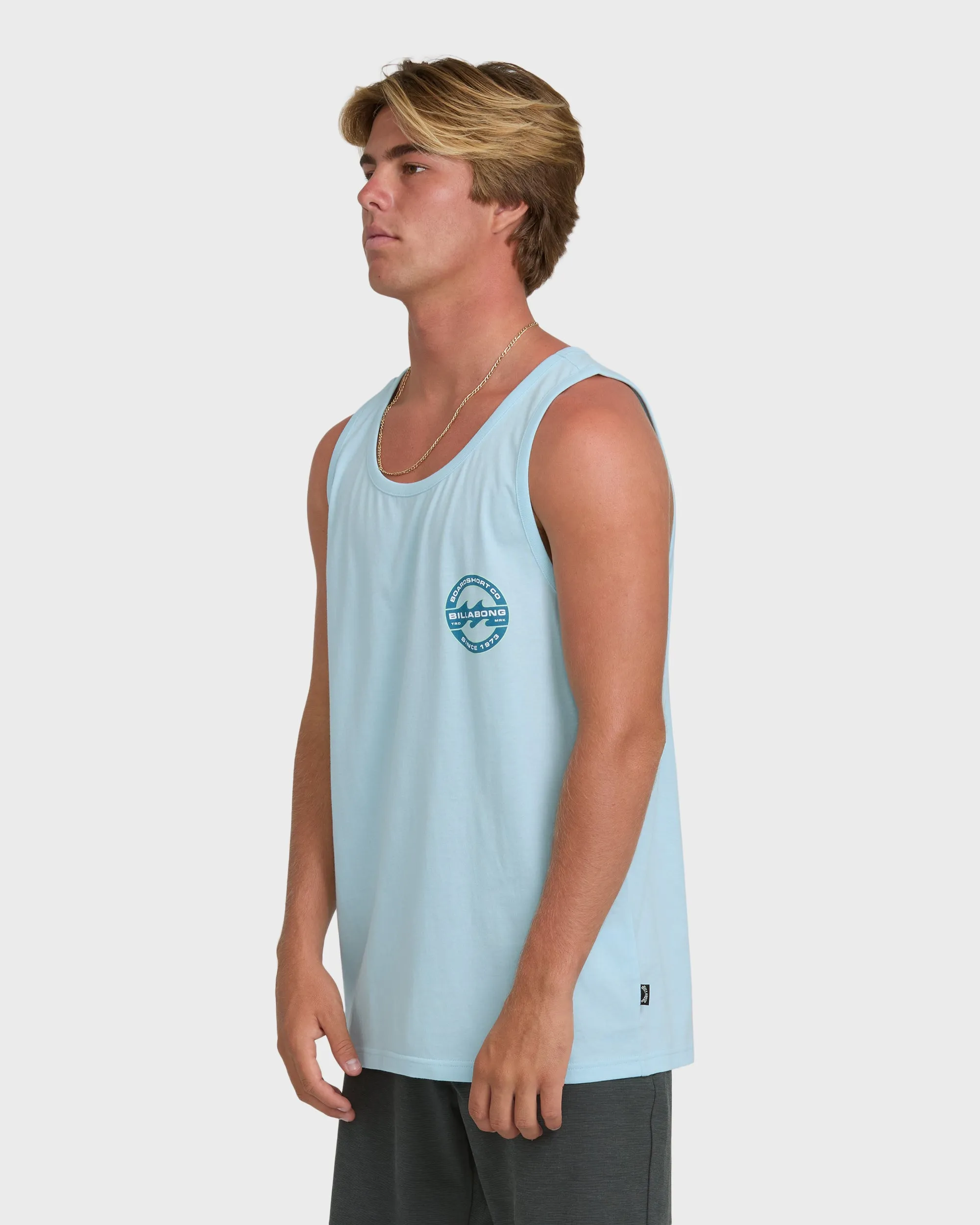 Hollow Fill Premium Tank Top - Coastal Blue sold by Billabong product image thumbnail 3