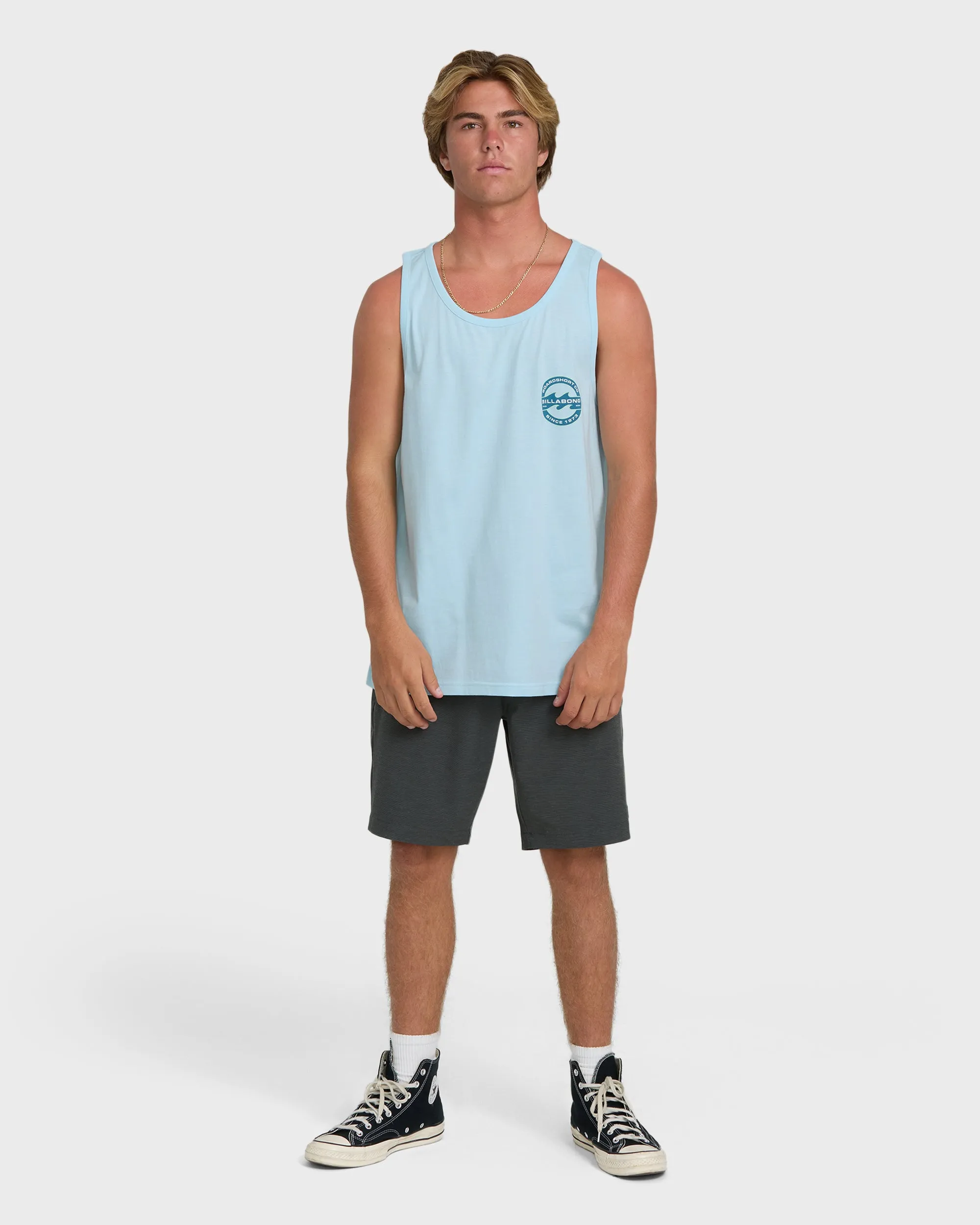 Hollow Fill Premium Tank Top - Coastal Blue sold by Billabong product image thumbnail 4