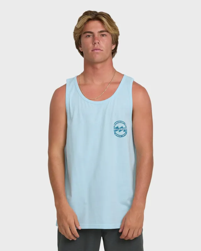 Hollow Fill Premium Tank Top - Coastal Blue made by Billabong
