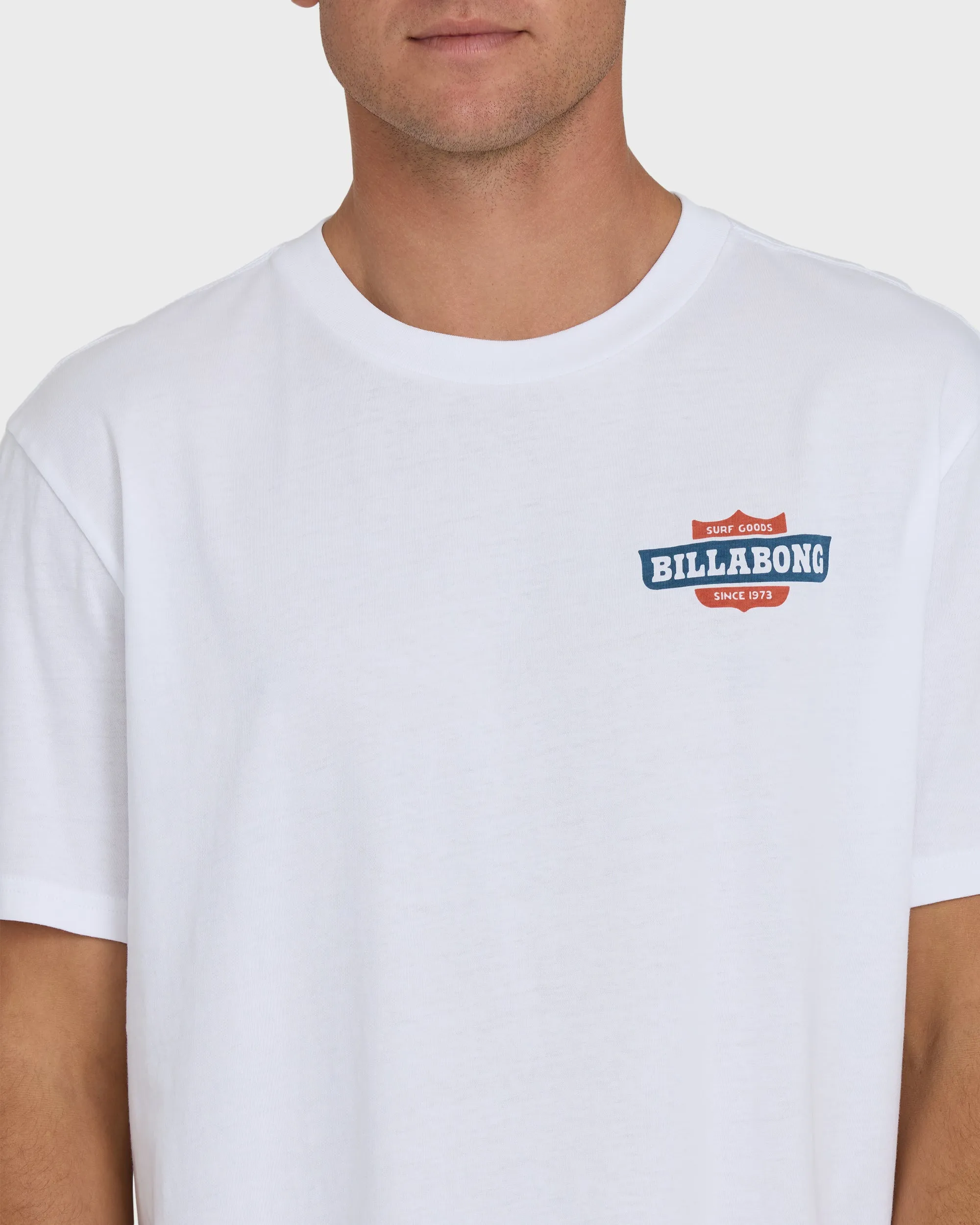Walled Premium Short Sleeve Knit T-Shirt - White sold by Billabong product image thumbnail 5