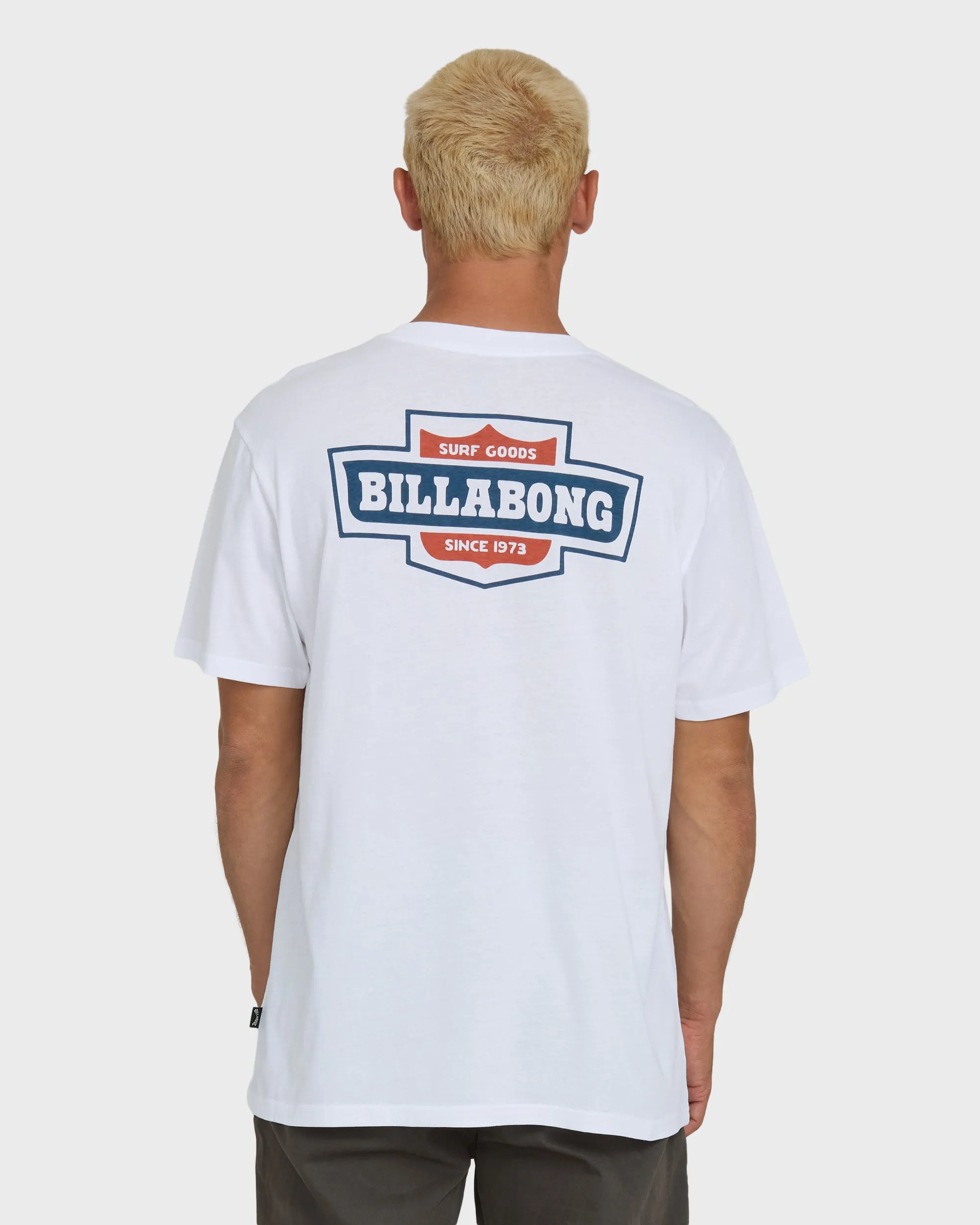 Walled Premium Short Sleeve Knit T-Shirt - White sold by Billabong product image thumbnail 2