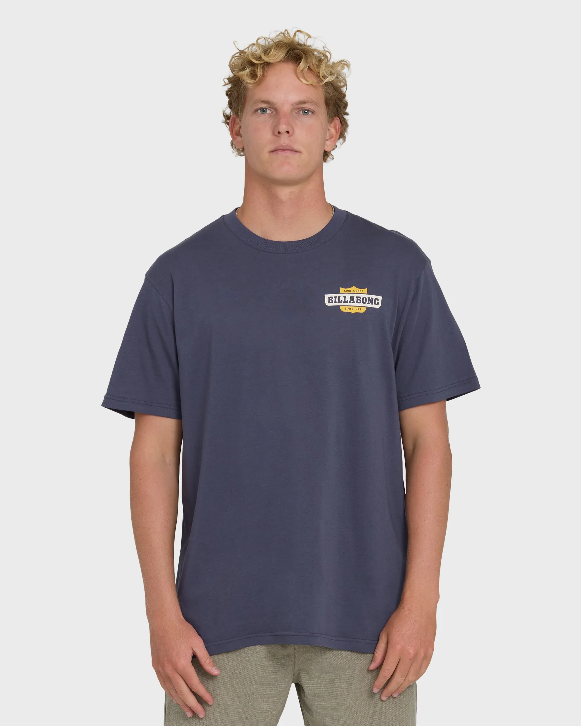 Walled Premium Short Sleeve Knit T-Shirt - Graystone sold by Billabong