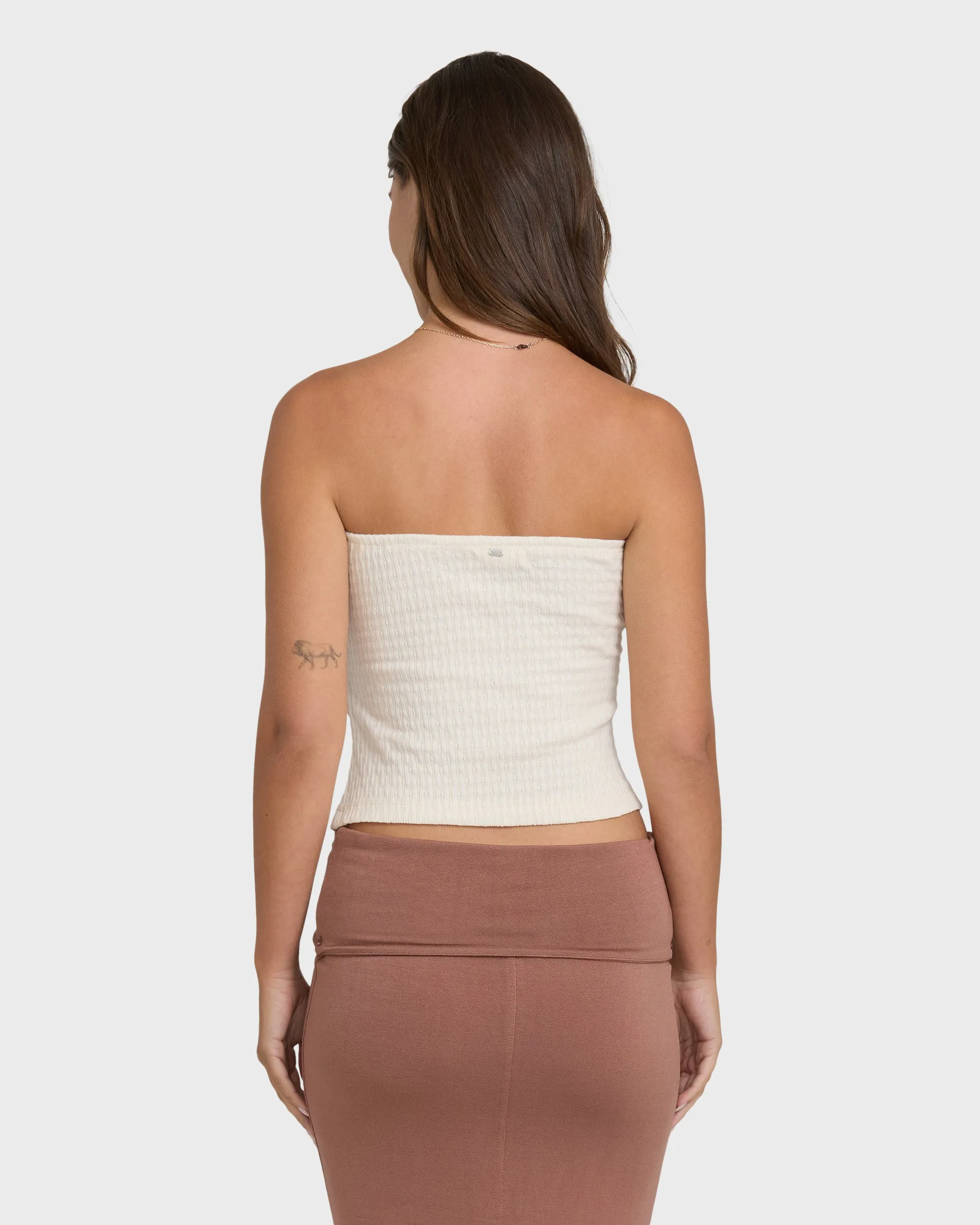 Sweet Coast Tube Top - White Cap sold by Billabong product image thumbnail 2