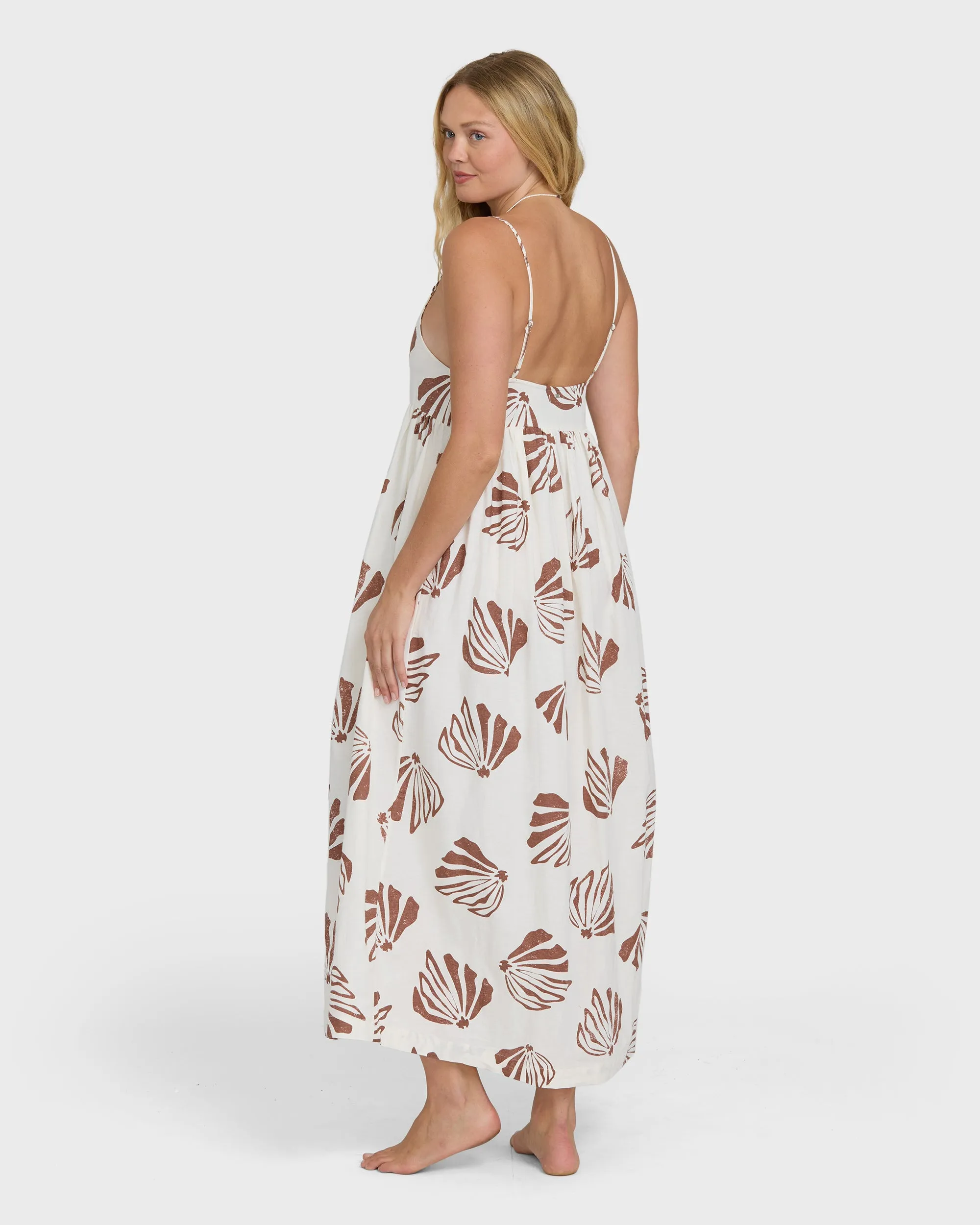 Undone Maxi Cover-Up Dress - Salt Crystal sold by Billabong product image thumbnail 2