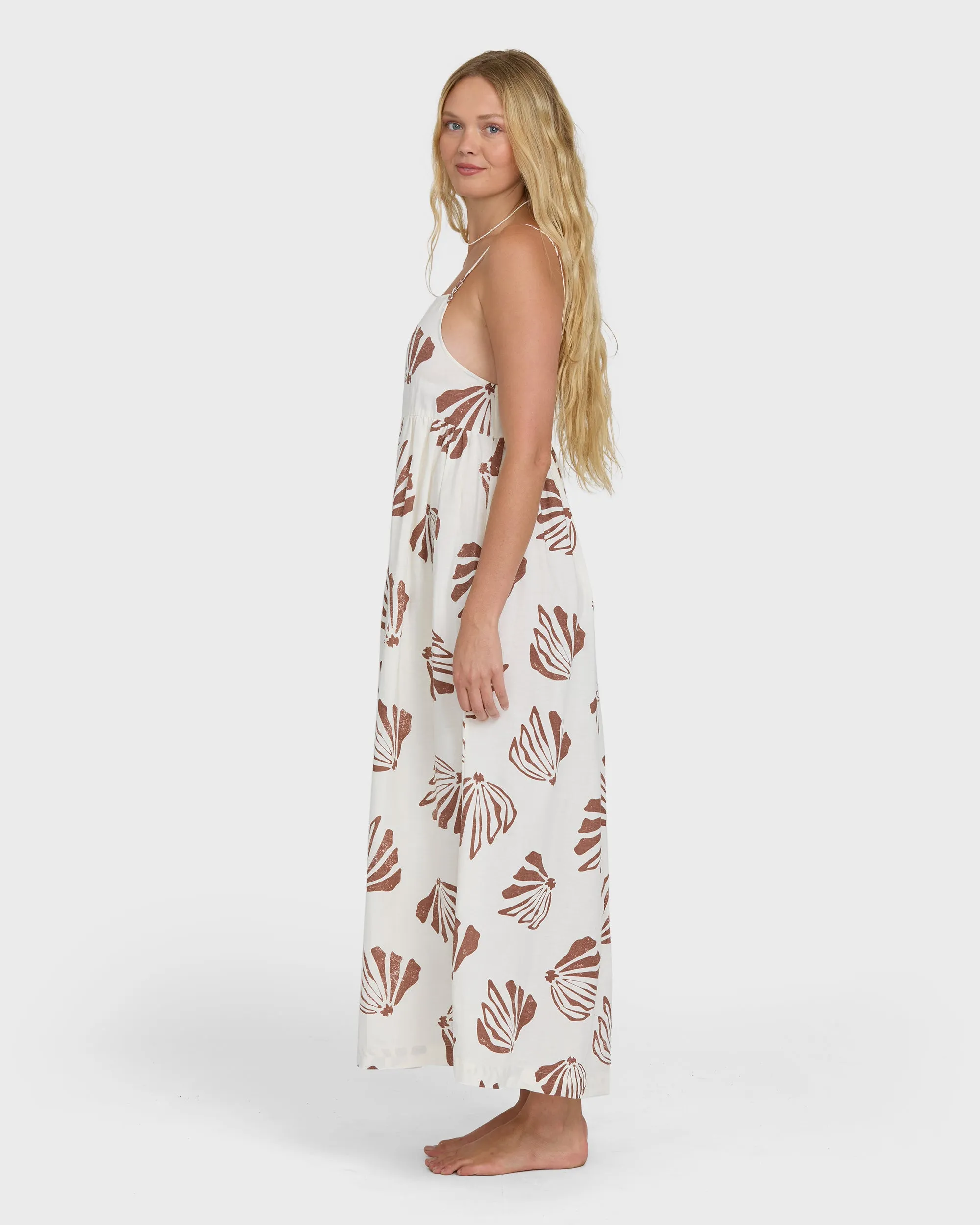 Undone Maxi Cover-Up Dress - Salt Crystal sold by Billabong product image thumbnail 3