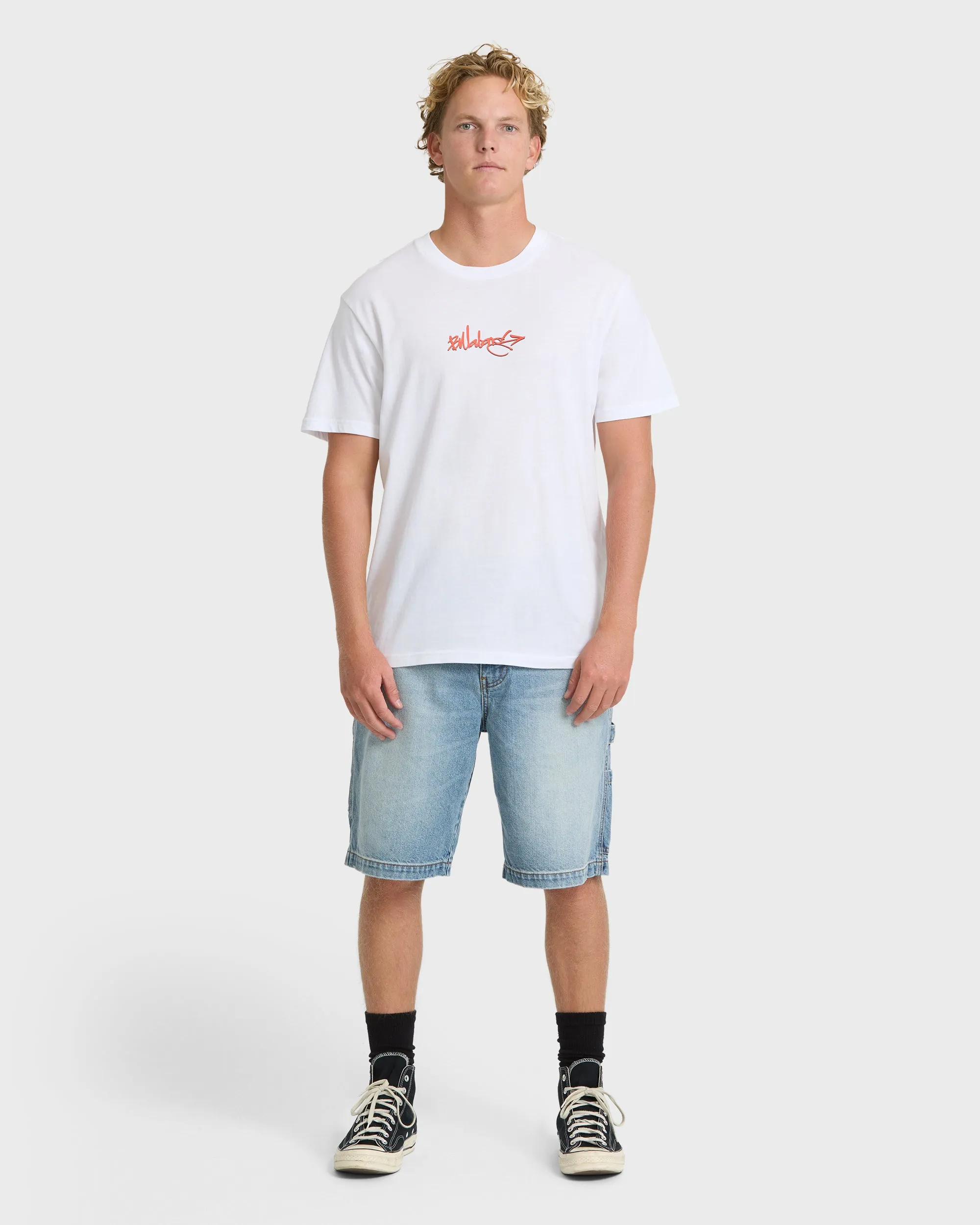 Occys Point Premium Short Sleeve Cotton T-Shirt - White sold by Billabong product image thumbnail 4