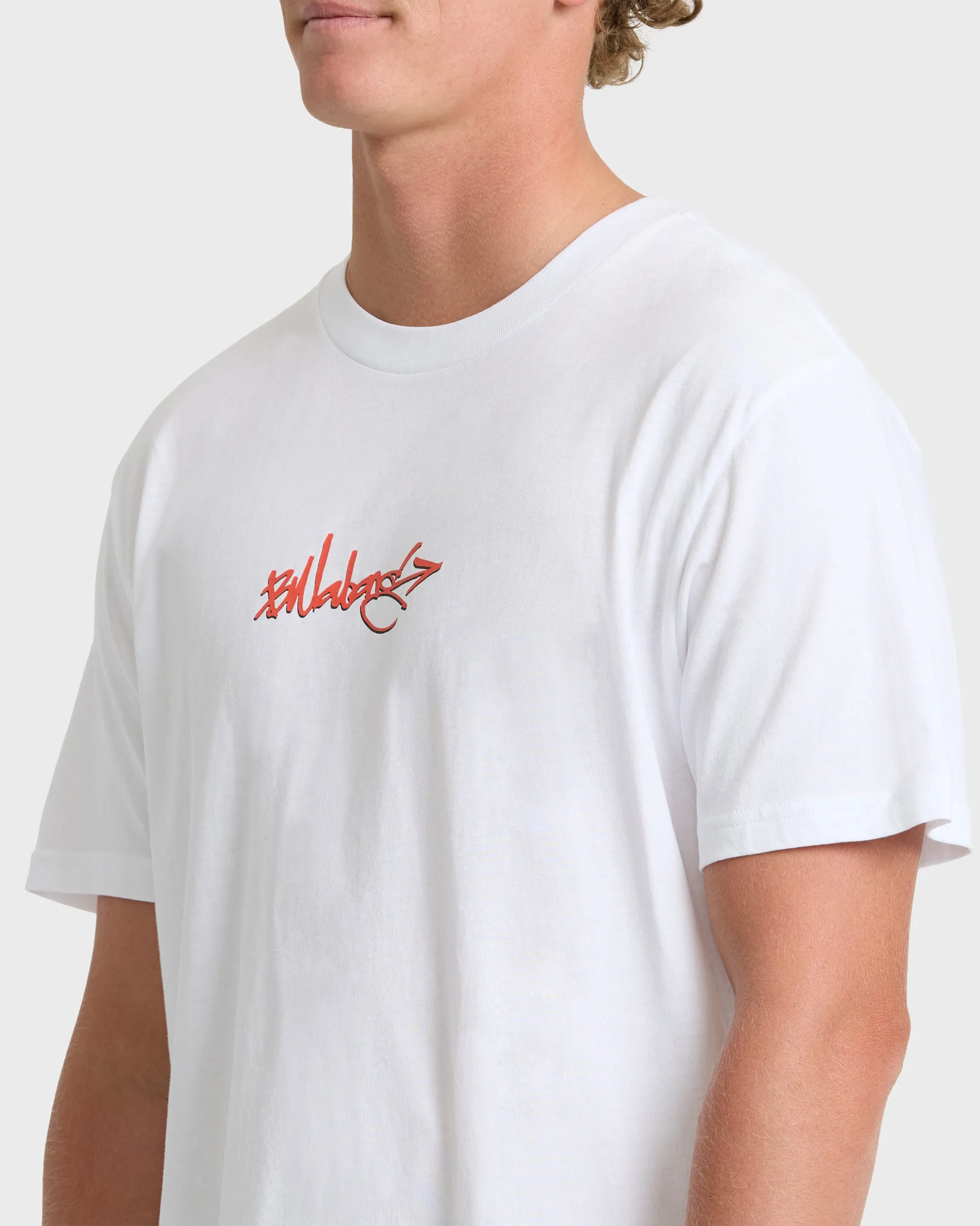 Occys Point Premium Short Sleeve Cotton T-Shirt - White sold by Billabong product image thumbnail 5