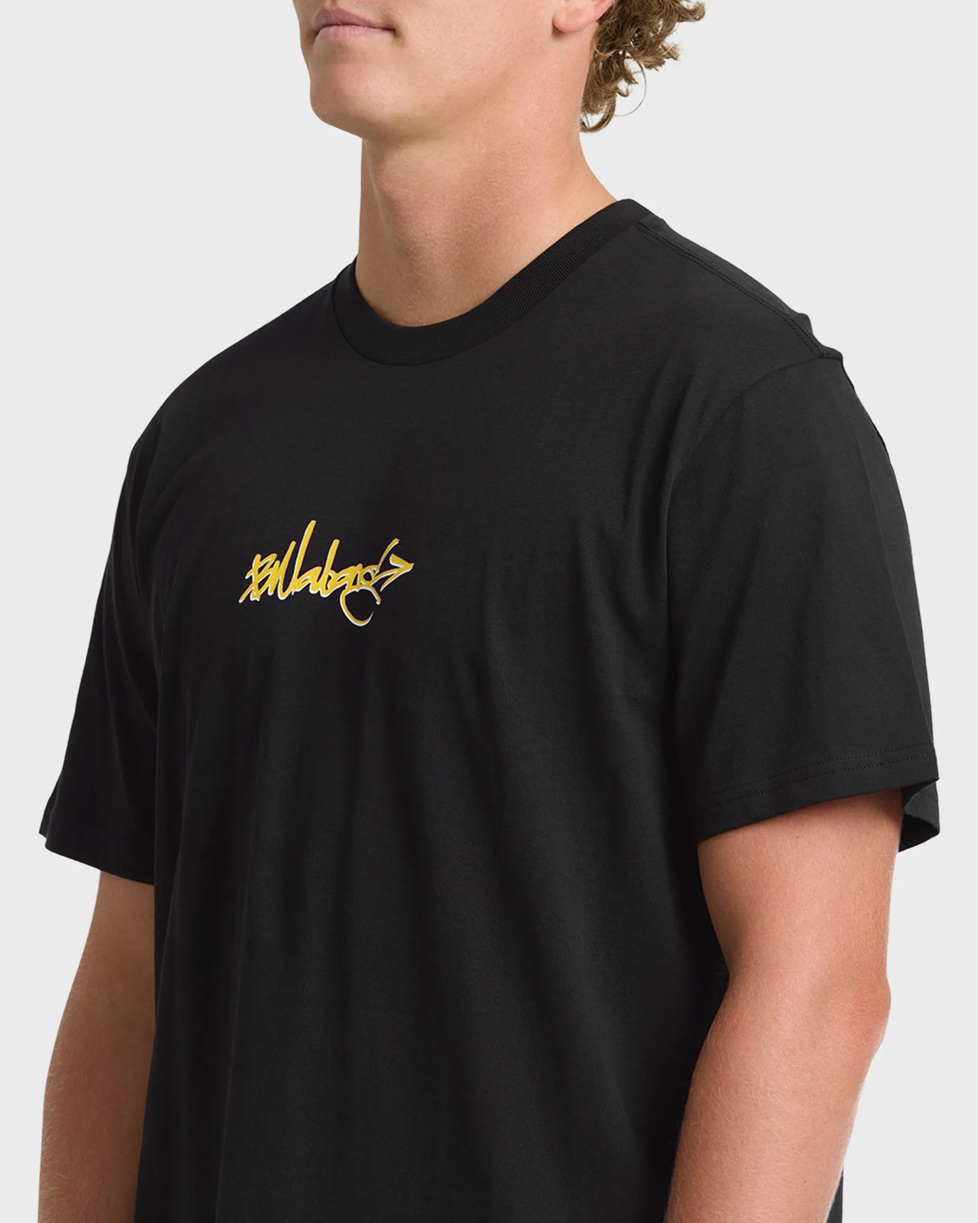 Occys Point Premium Short Sleeve Cotton T-Shirt - Black sold by Billabong product image thumbnail 5