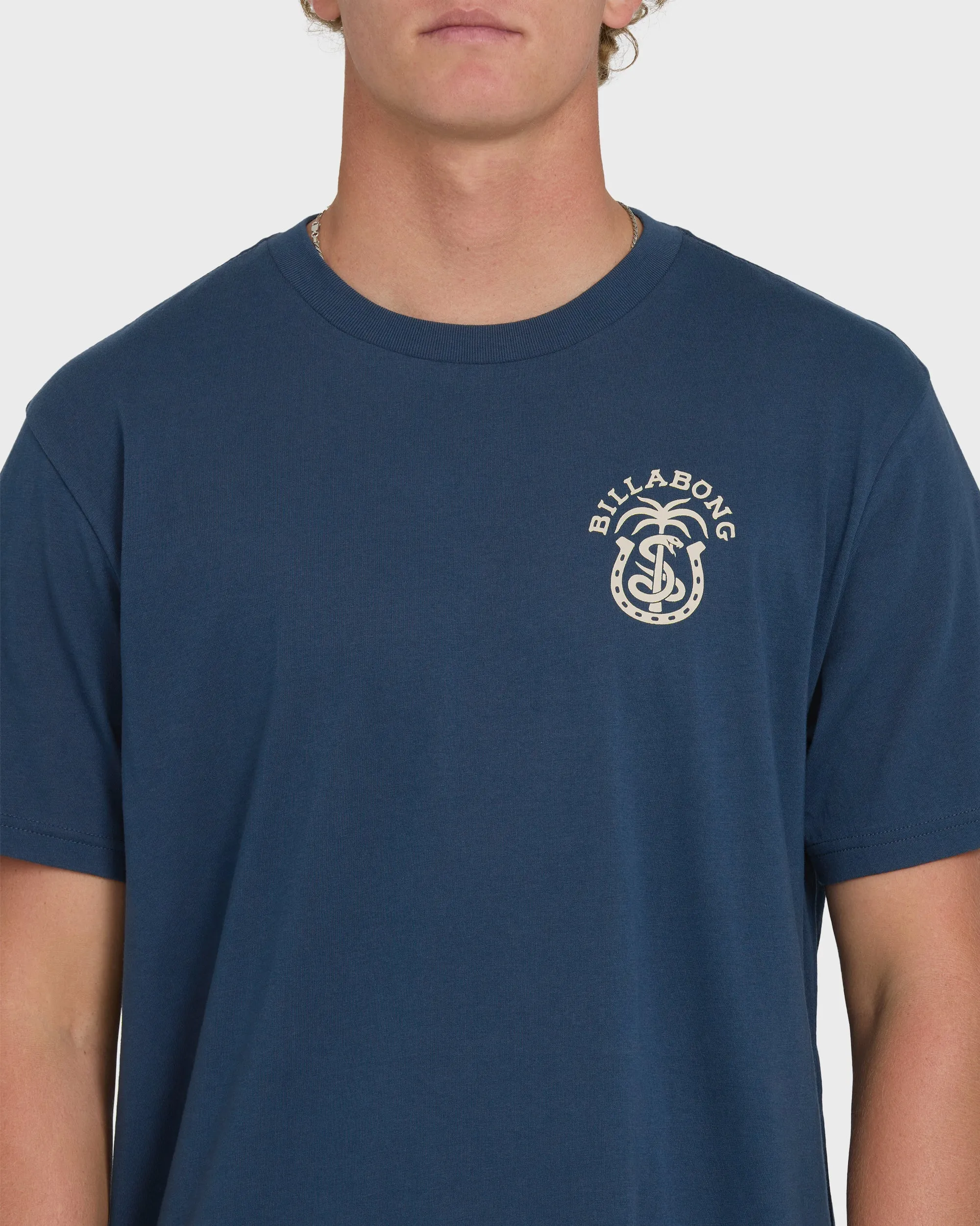 Forge Premium Short Sleeve Cotton T-Shirt - Dark Denim sold by Billabong product image thumbnail 5