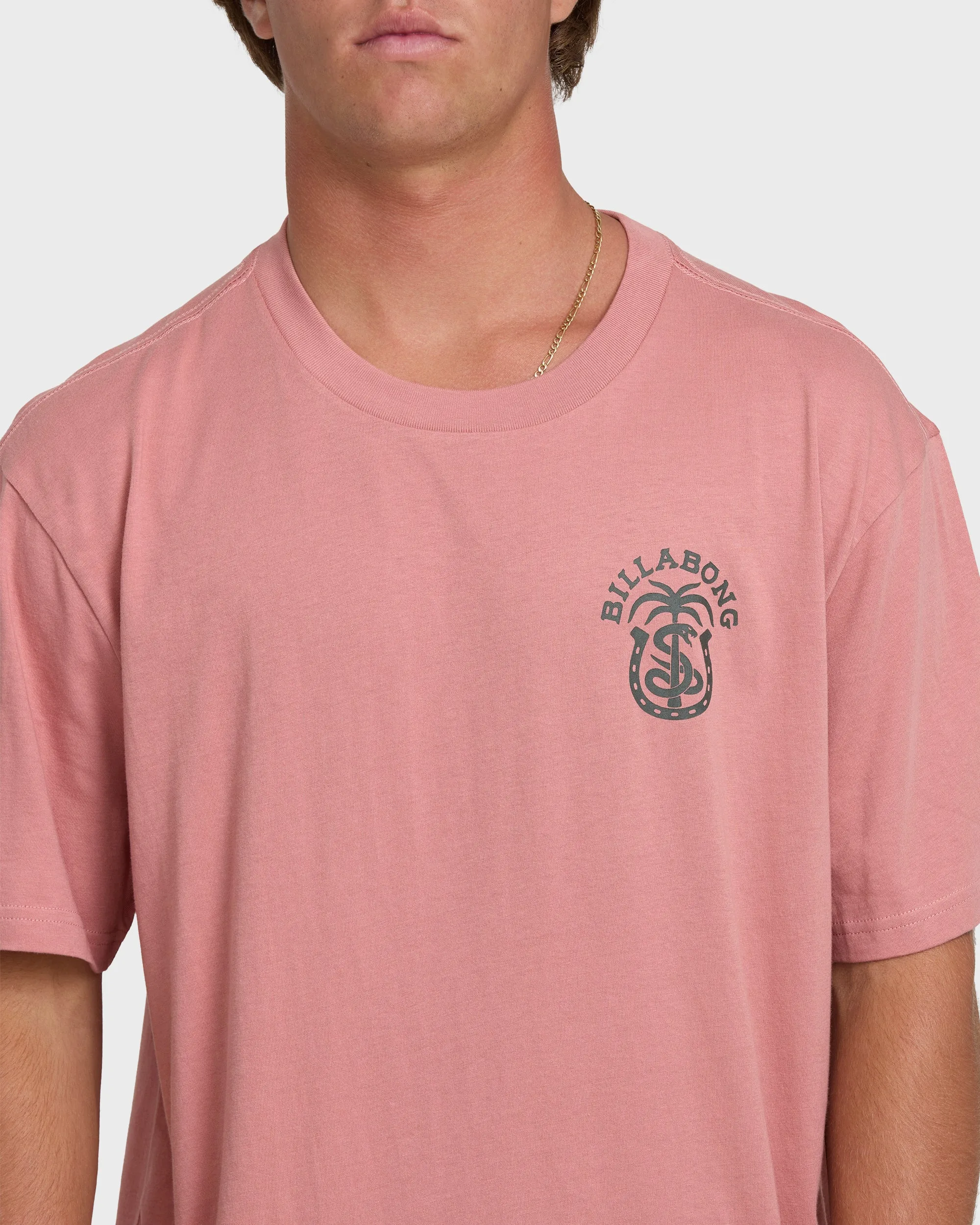 Forge Premium Short Sleeve Cotton T-Shirt - Ash Rose sold by Billabong product image thumbnail 5