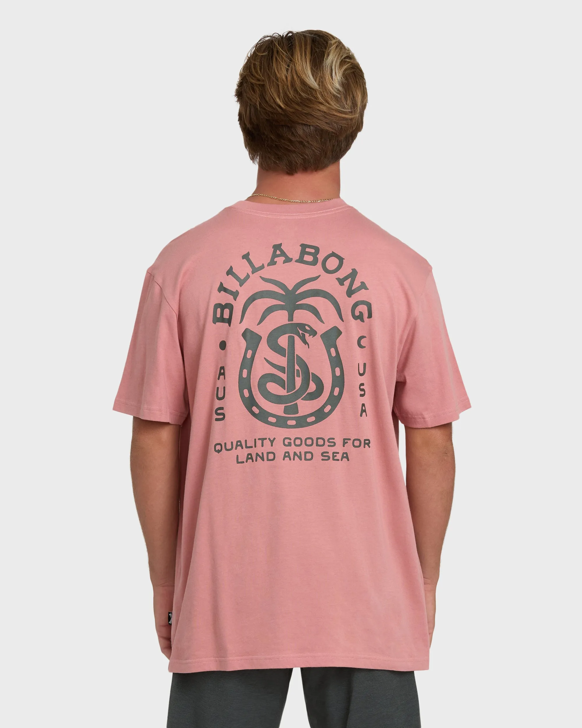 Forge Premium Short Sleeve Cotton T-Shirt - Ash Rose sold by Billabong product image thumbnail 2