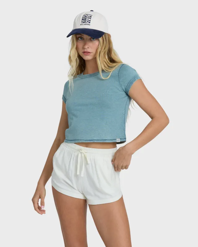 Road Trippin Solid Woven Shorts - Salt Crystal made by Billabong