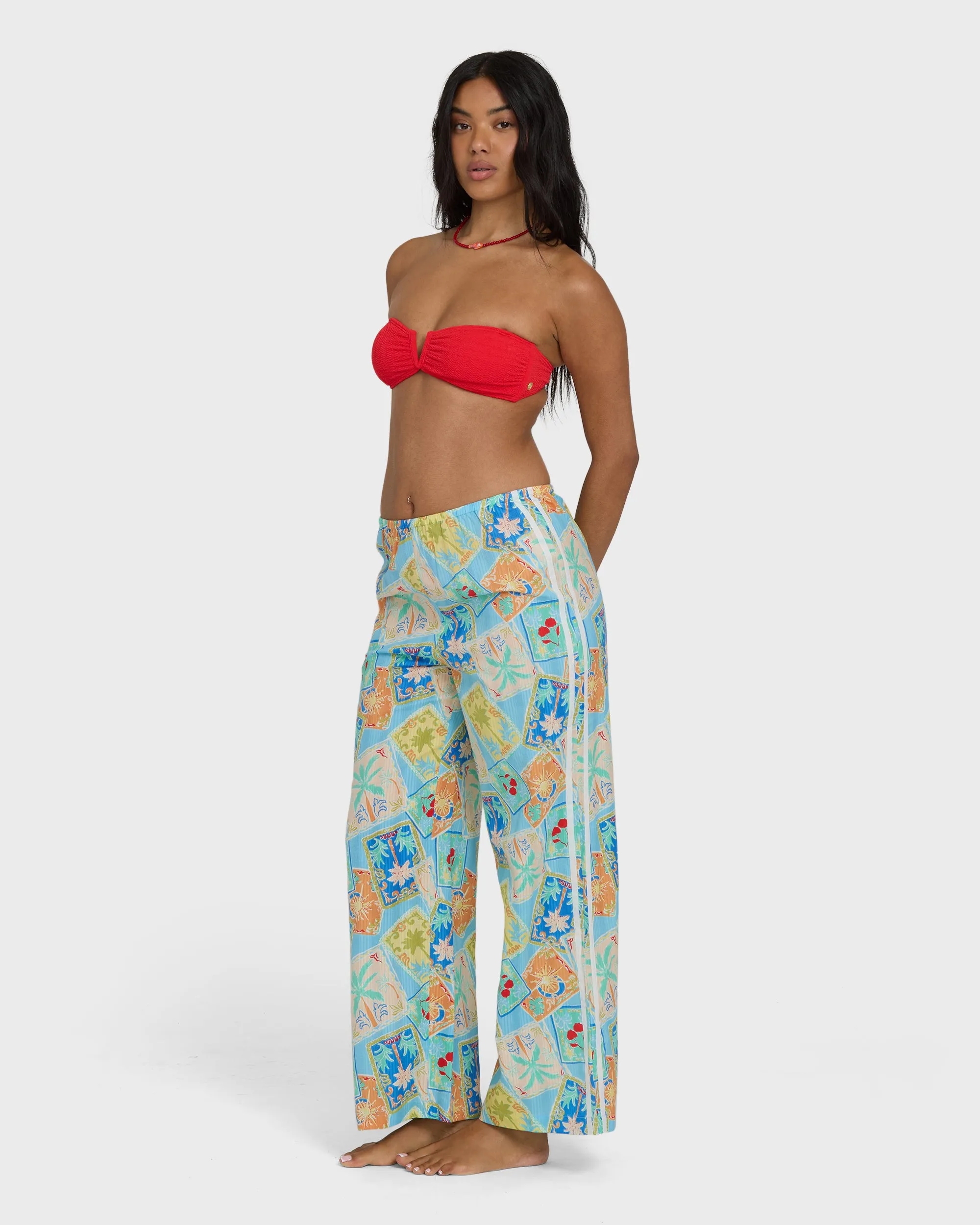 Palm Grove Elastic Waist Pants - Dream Blue sold by Billabong product image thumbnail 3