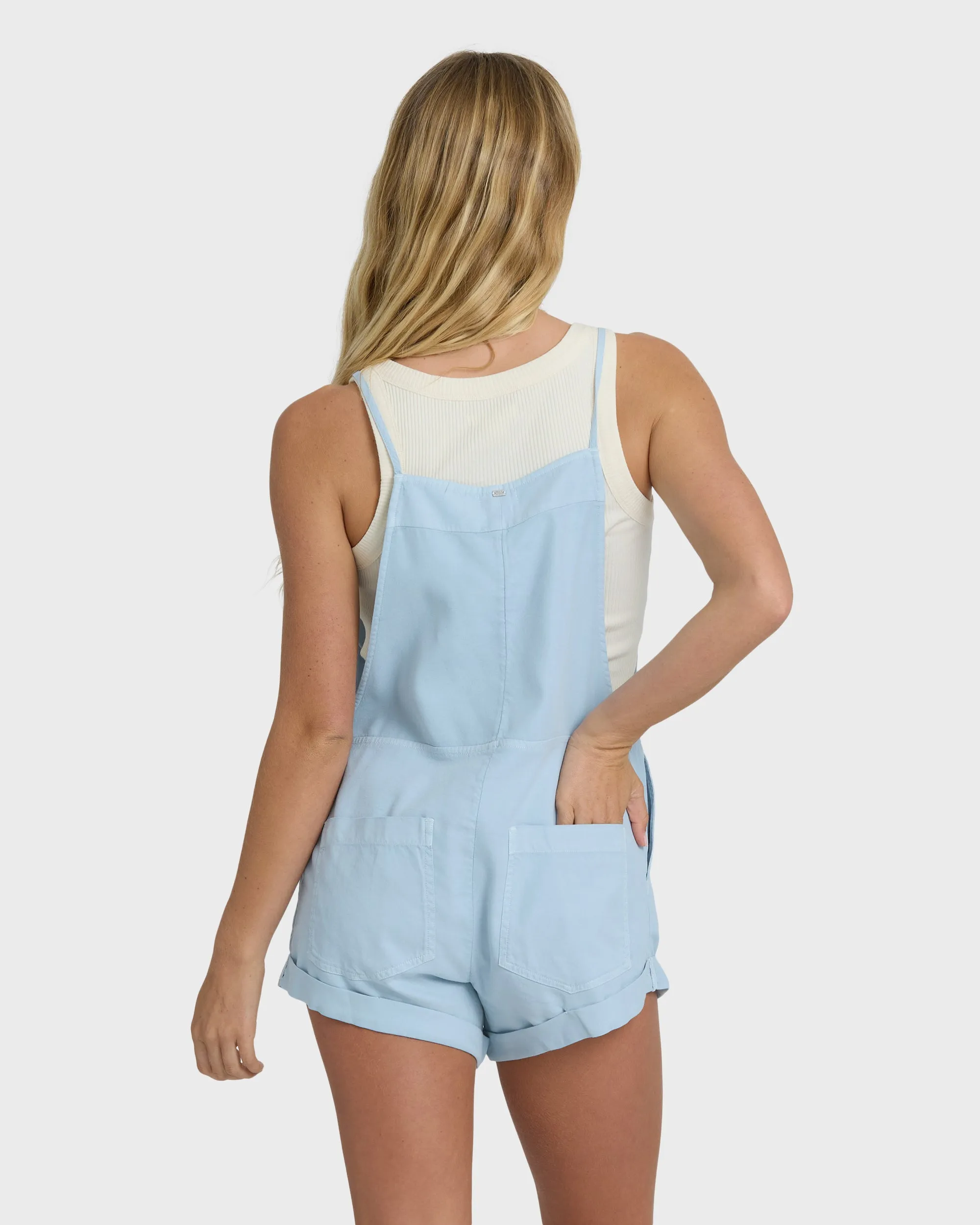 Wild Pursuit Yarn-Dyed Overalls - Washed Chambray sold by Billabong product image thumbnail 2