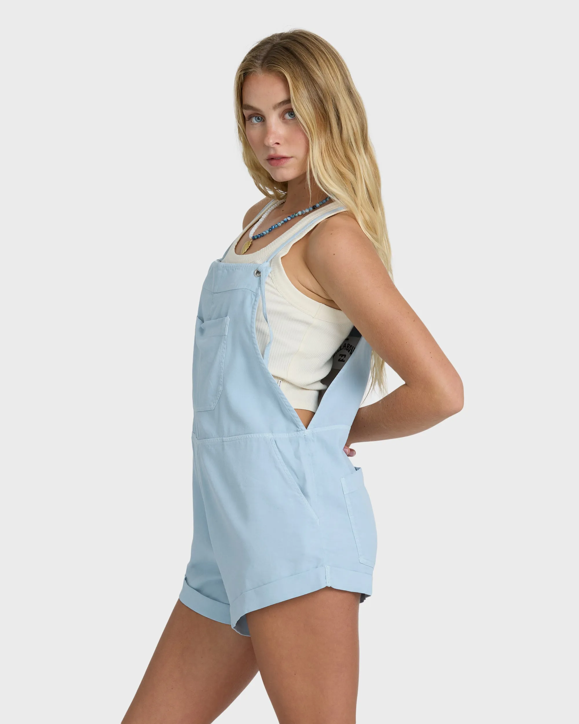 Wild Pursuit Yarn-Dyed Overalls - Washed Chambray sold by Billabong product image thumbnail 3