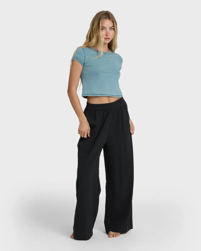 Follow Me Pants - Black Sands made by Billabong