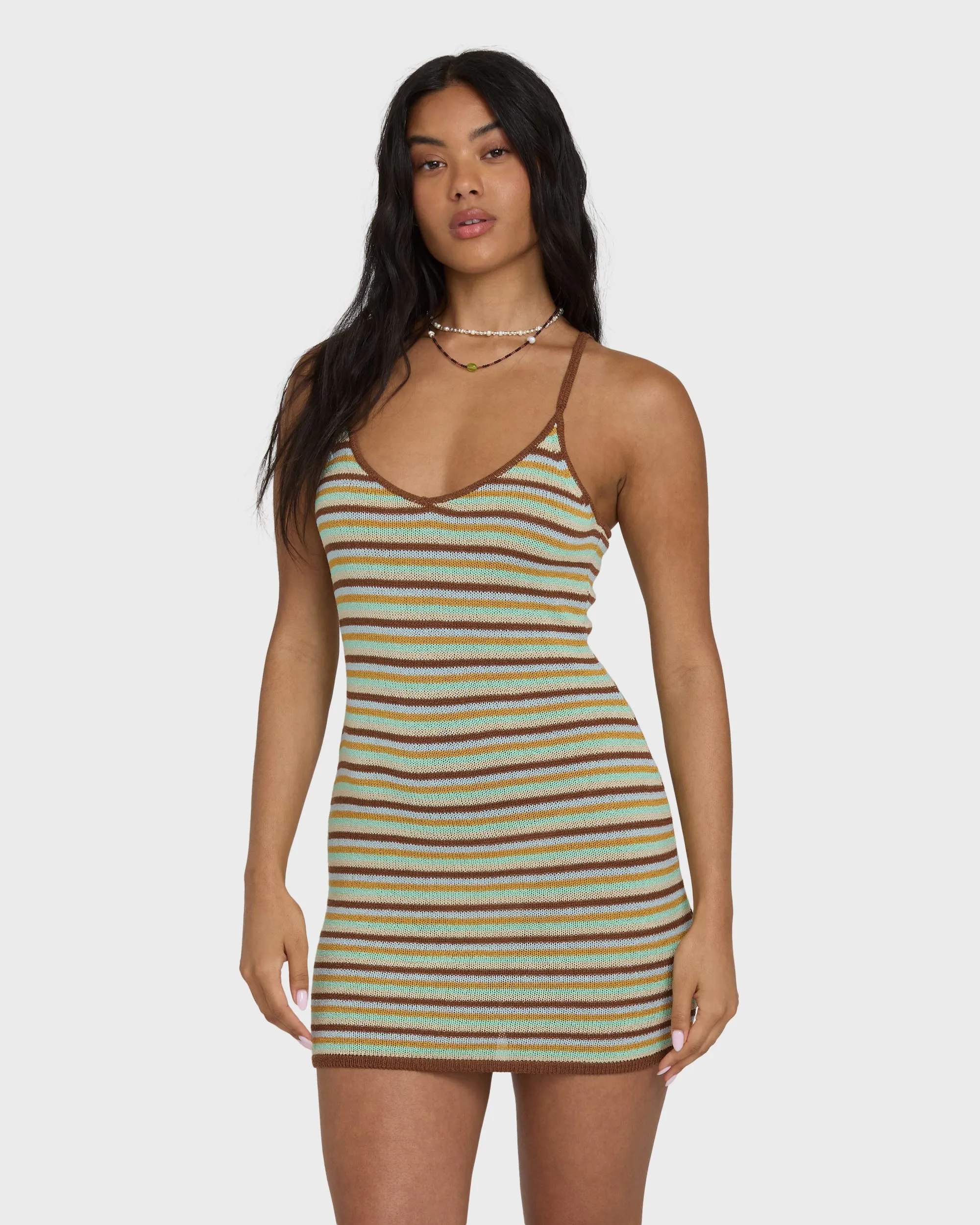 Summer Sun Mini Dress - Brown Stone sold by Billabong product image thumbnail 3