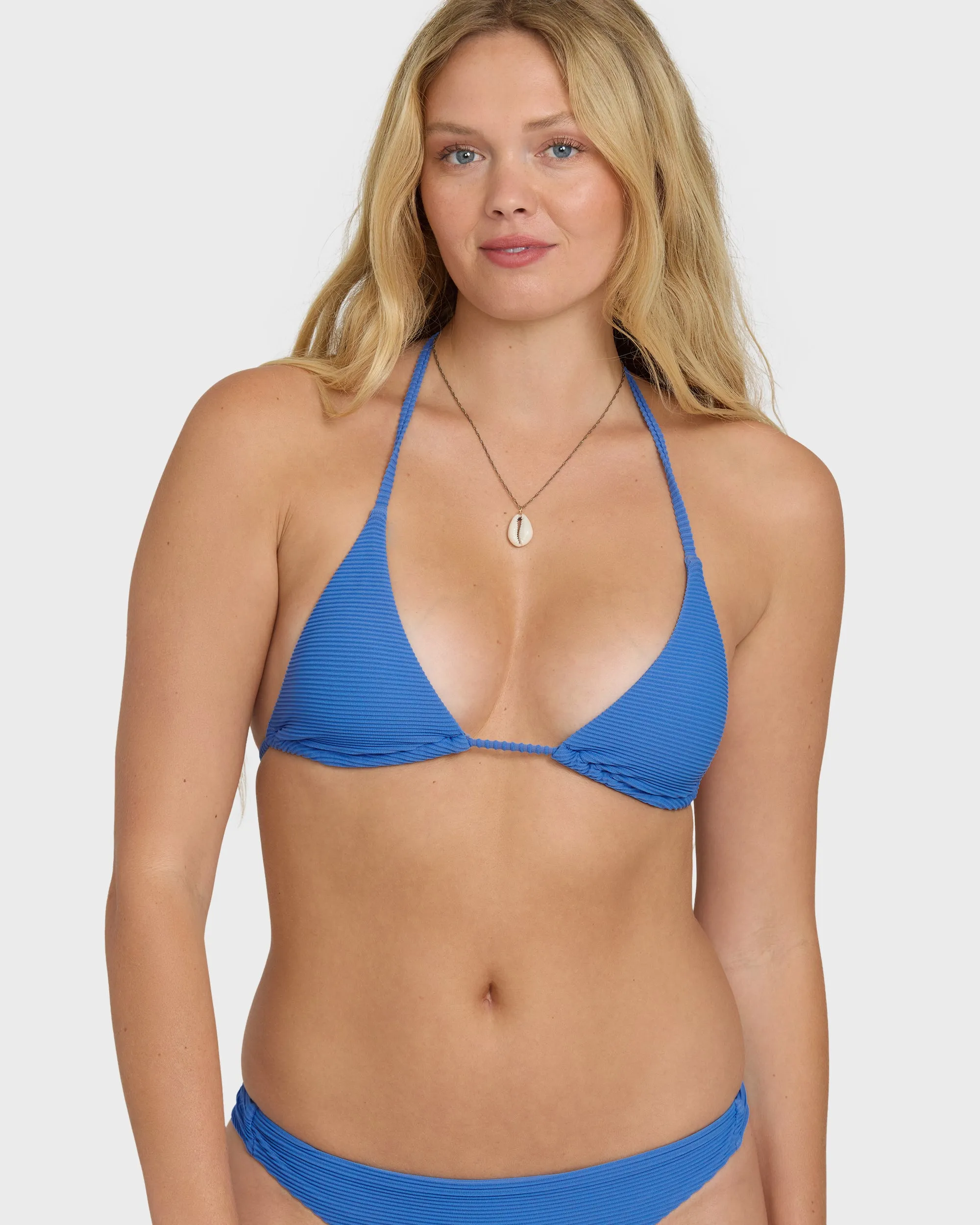 Tanlines Multi Triangle Bikini Top - True Blue sold by Billabong product image thumbnail 5