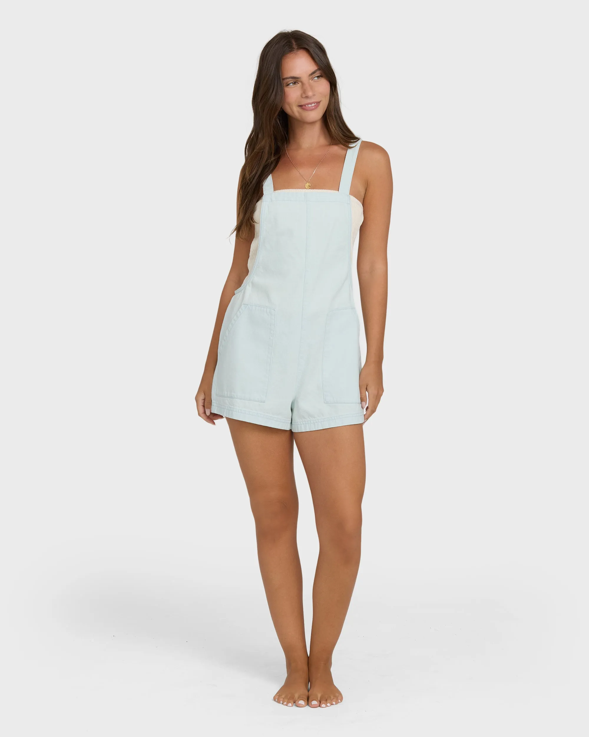 Beach Crush Denim Romper - Clearwater sold by Billabong product image thumbnail 4