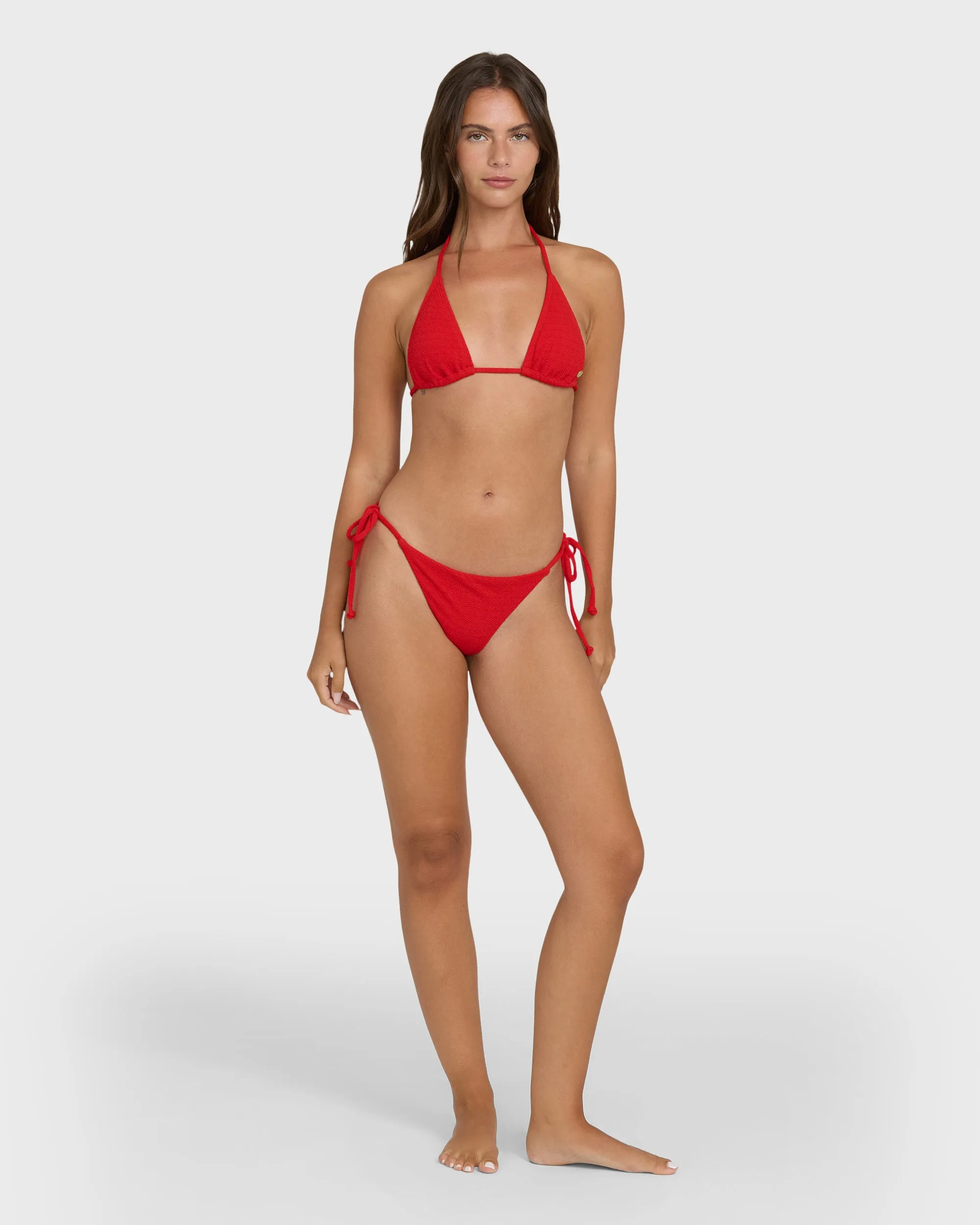 Rising Tide Remi Triangle Bikini Top - Fiesta Red sold by Billabong product image thumbnail 4