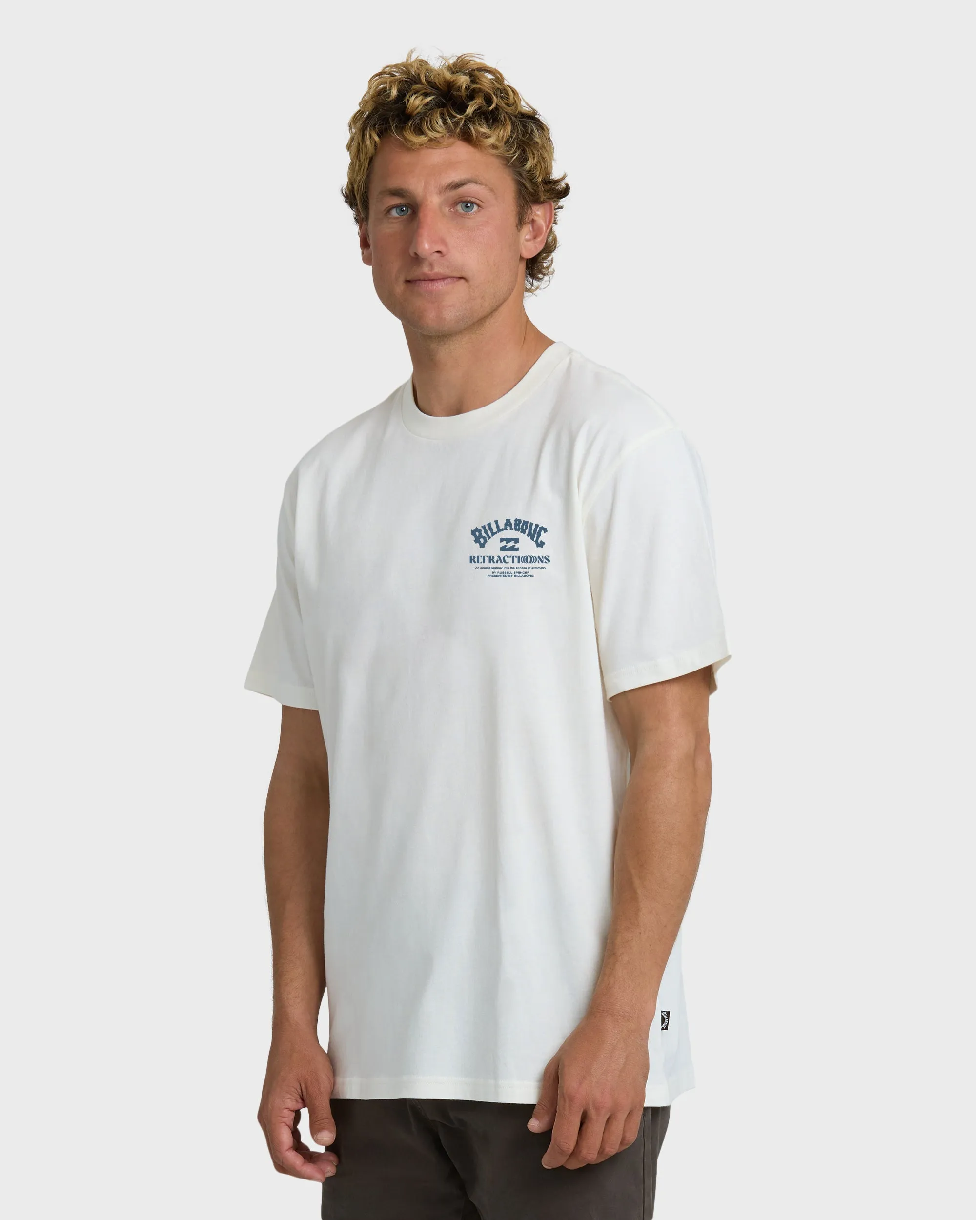 Flower Premium Short Sleeve T-Shirt - Off White sold by Billabong product image thumbnail 3