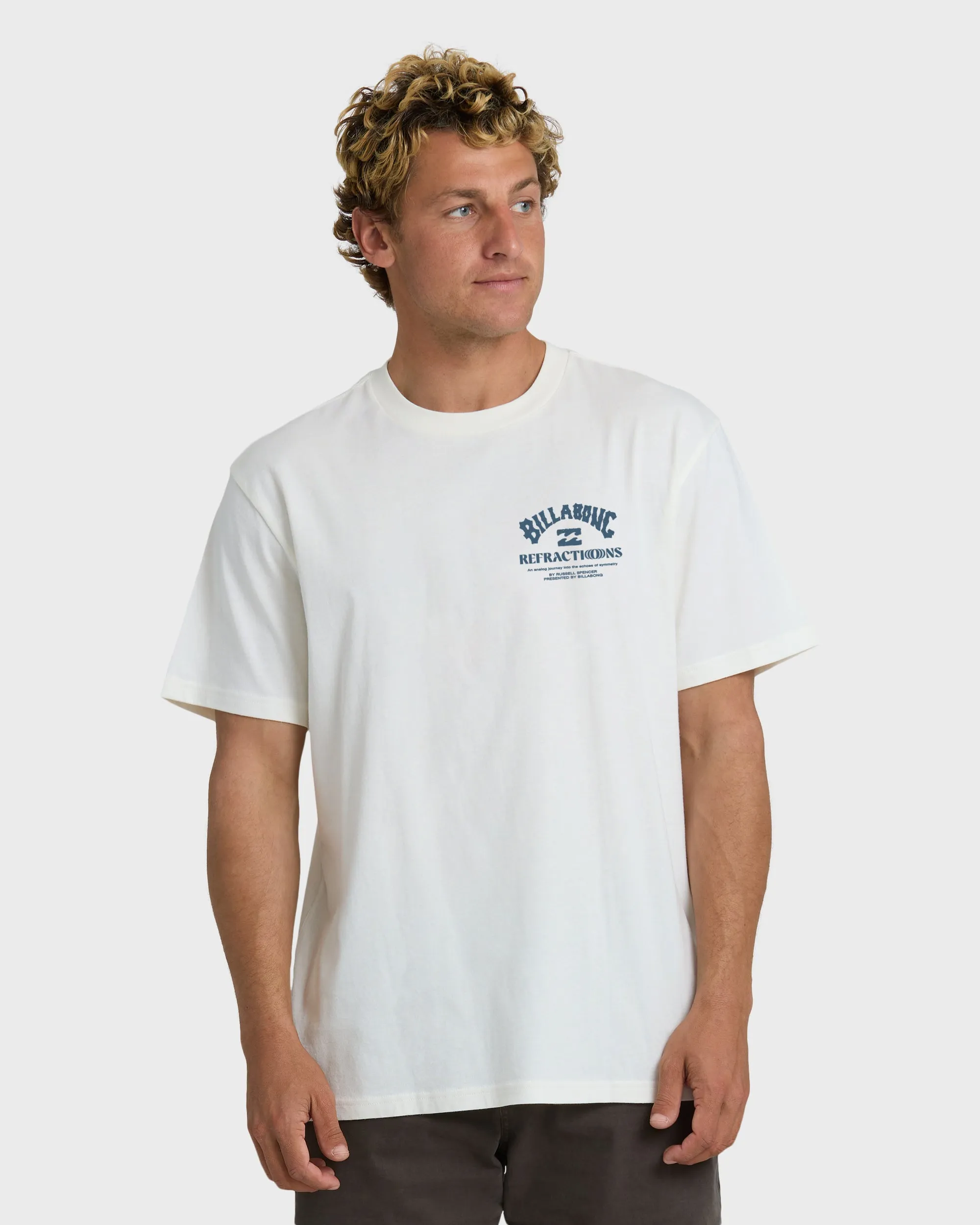 Flower Premium Short Sleeve T-Shirt - Off White sold by Billabong