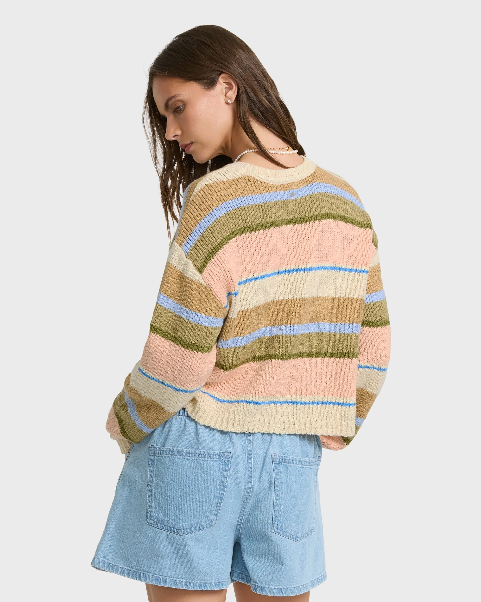 Bright Sol Sweater - Light Peach sold by Billabong product image thumbnail 4