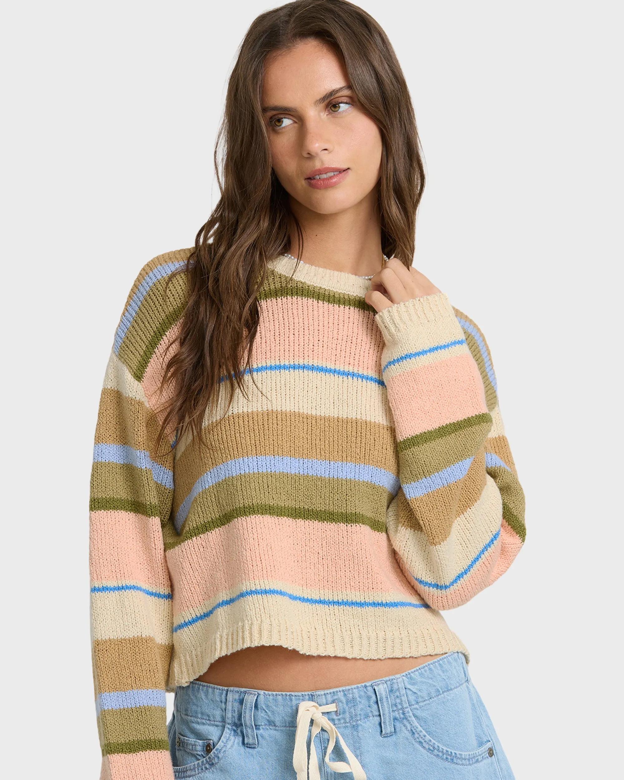 Bright Sol Sweater - Light Peach sold by Billabong product image thumbnail 5