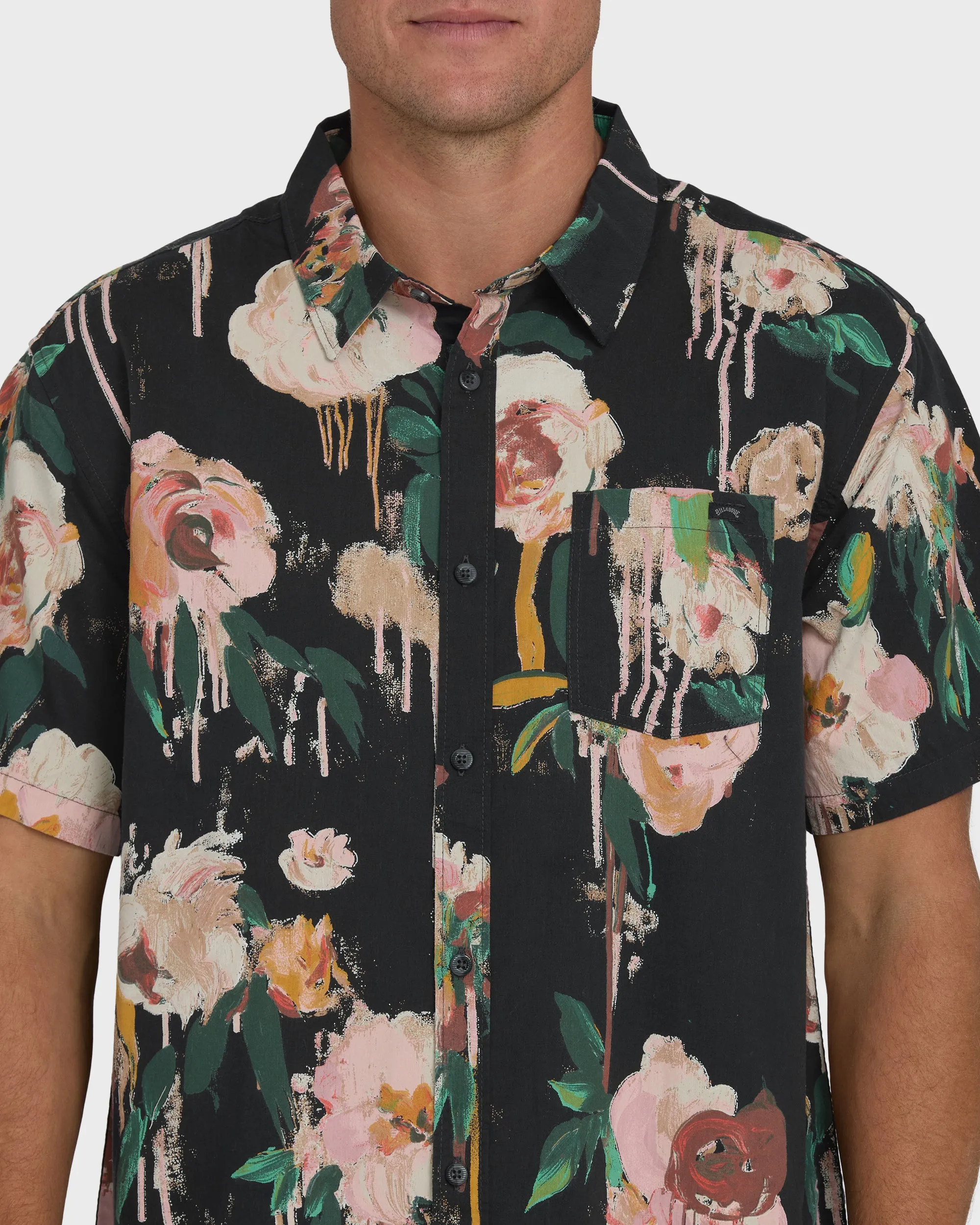 Sundays Short Sleeve Woven Shirt - Black sold by Billabong product image thumbnail 5