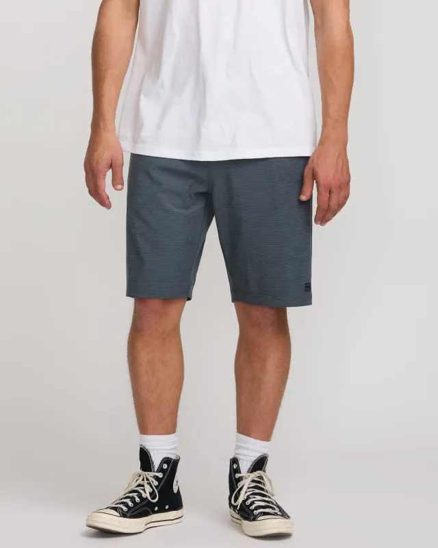 Crossfire Submersible 21" Hybrid Shorts - True Navy made by Billabong