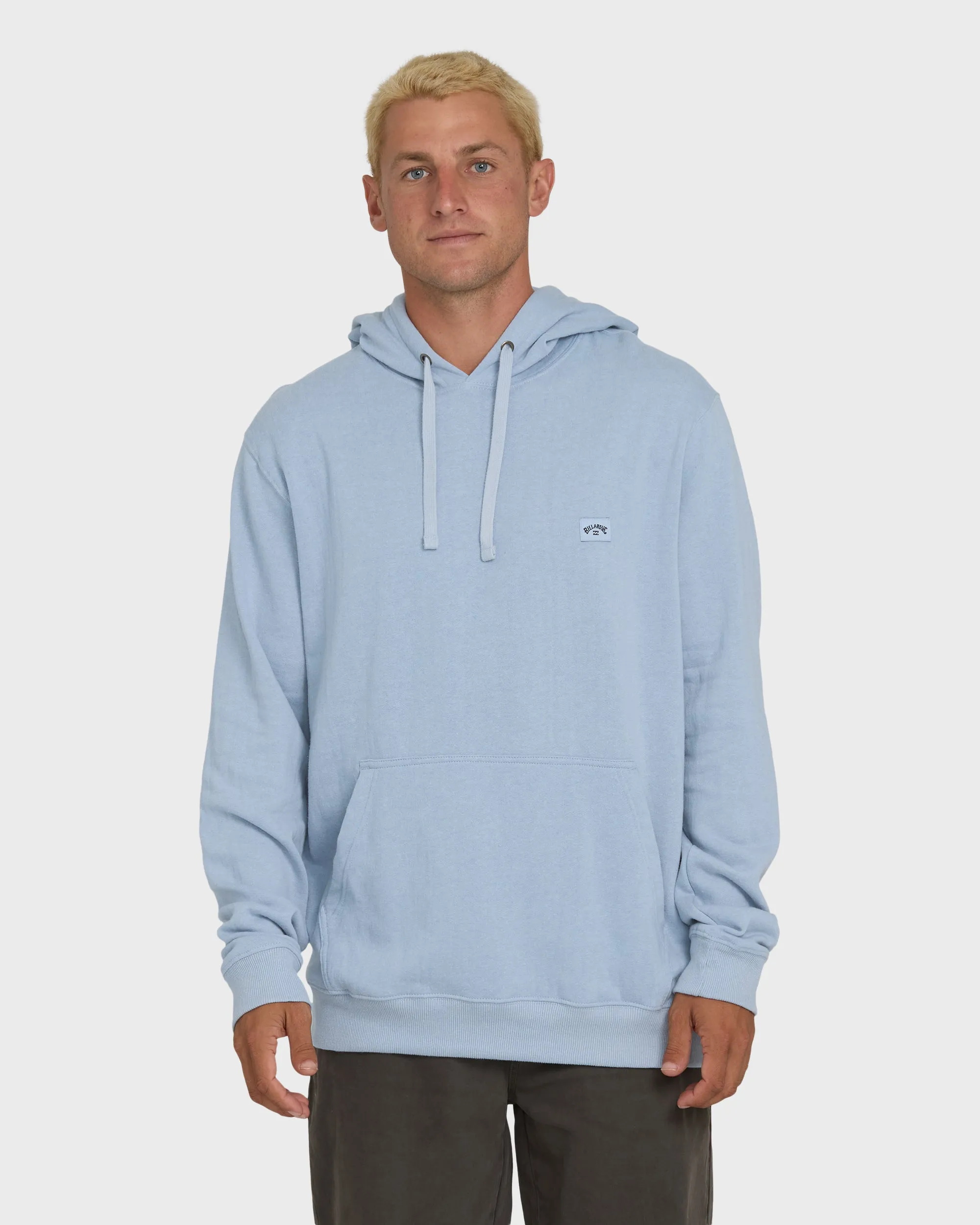 All Day Pullover Hoodie - Blue Fog sold by Billabong