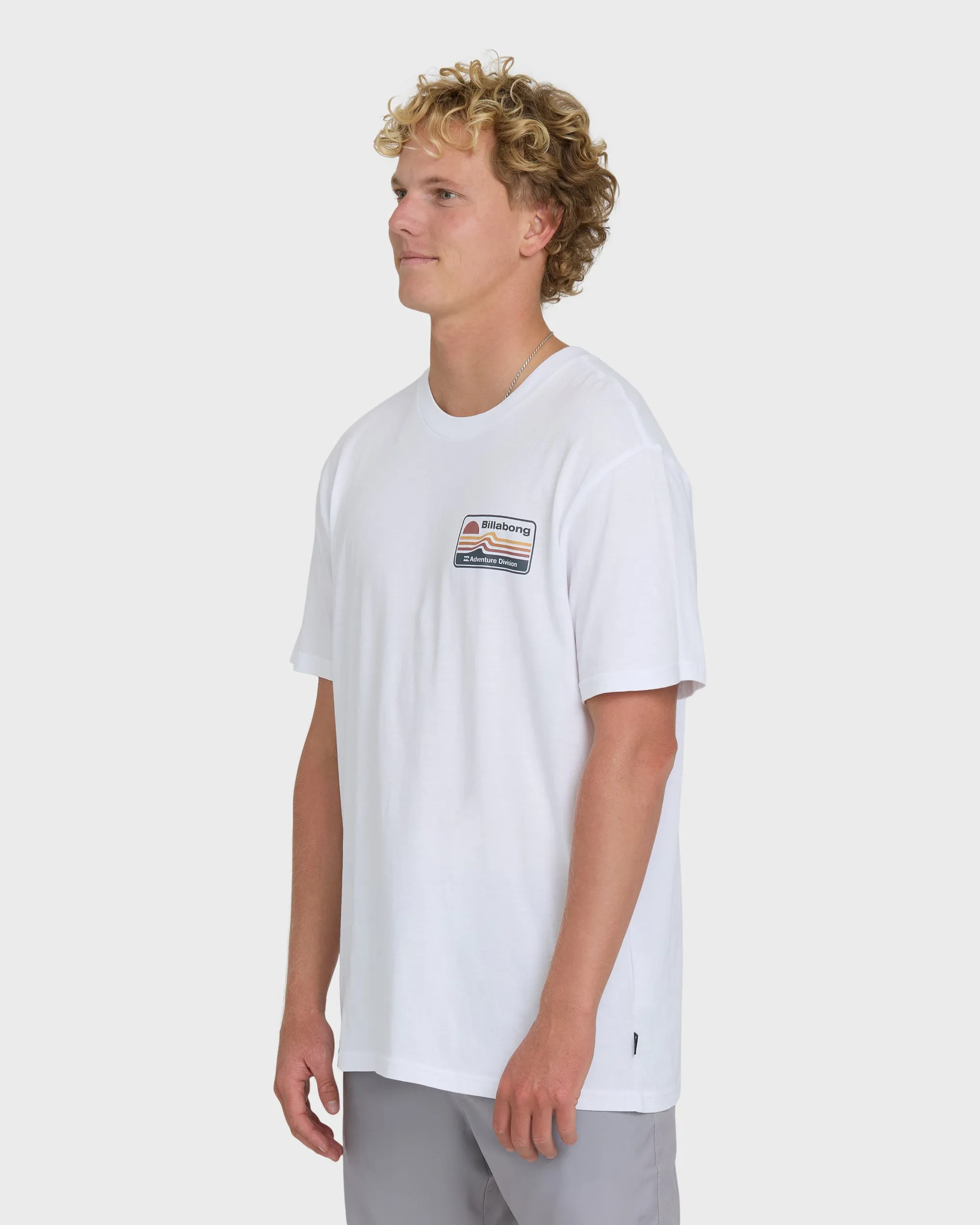 A/Div Range Premium Short Sleeve Knit T-Shirt - White sold by Billabong product image thumbnail 3