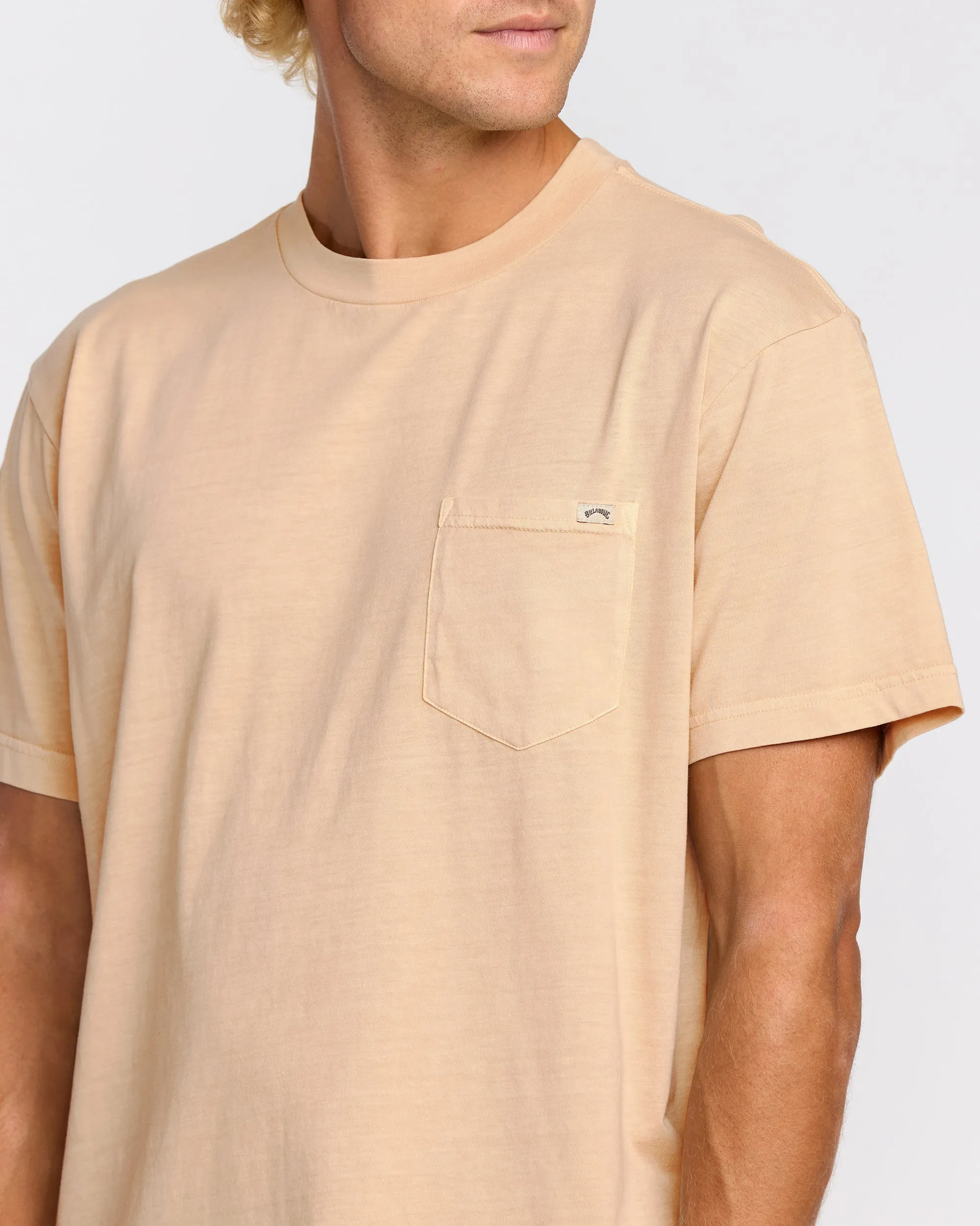 Essential Premium Wave Wash T-Shirt - Light Khaki sold by Billabong product image thumbnail 5
