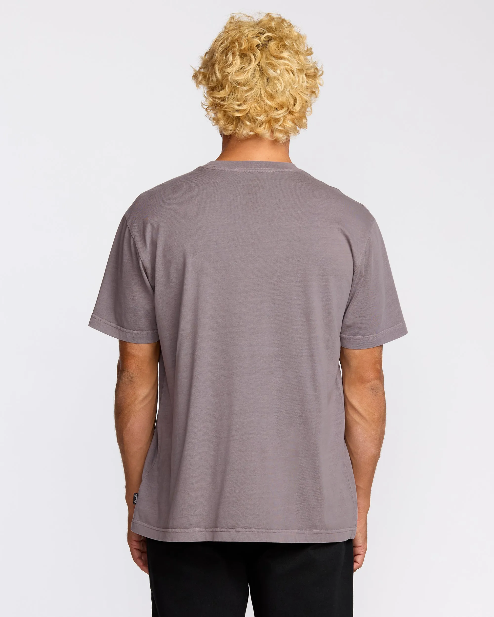 Essential Premium Wave Wash T-Shirt - Grey Violet sold by Billabong product image thumbnail 2