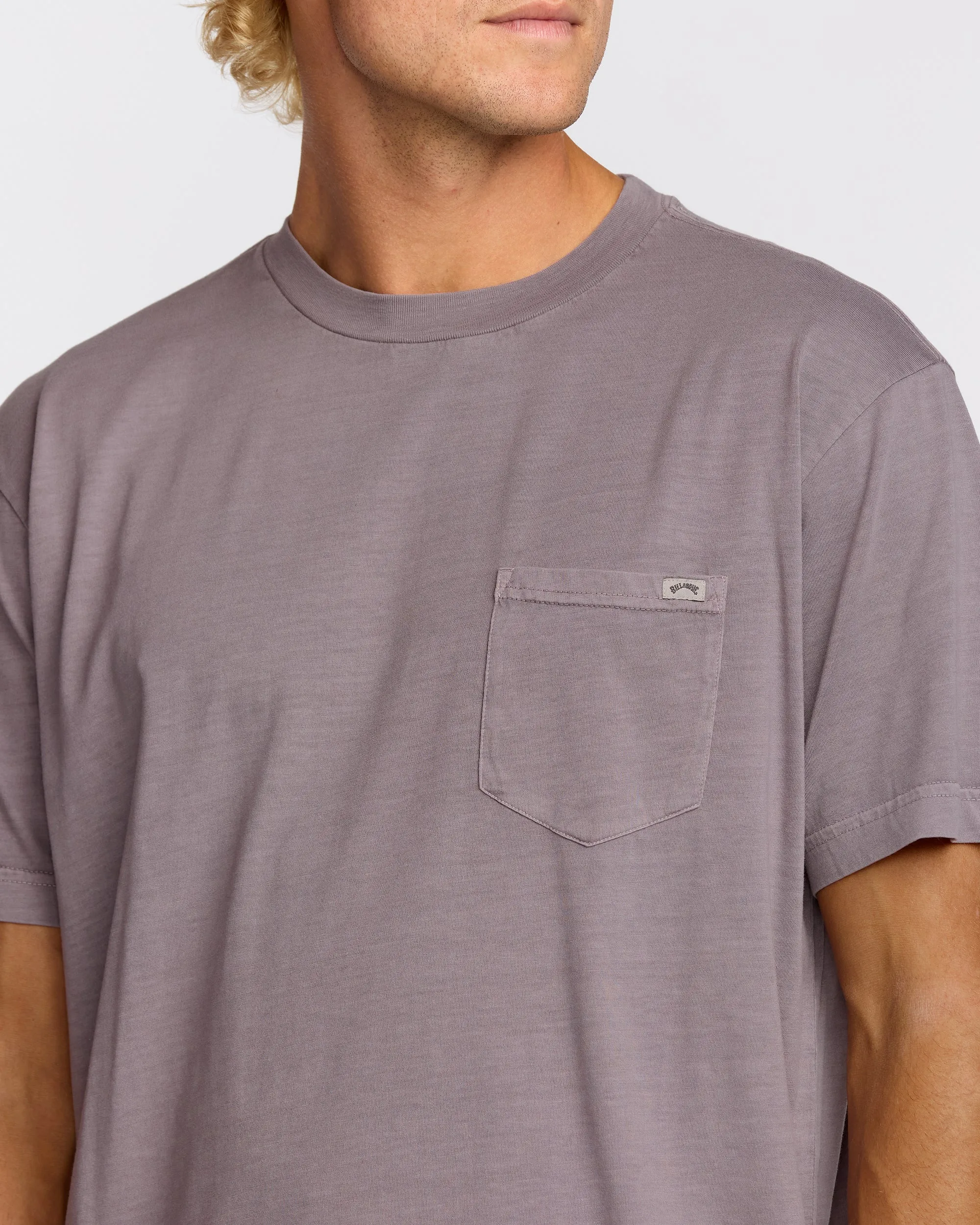 Essential Premium Wave Wash T-Shirt - Grey Violet sold by Billabong product image thumbnail 5
