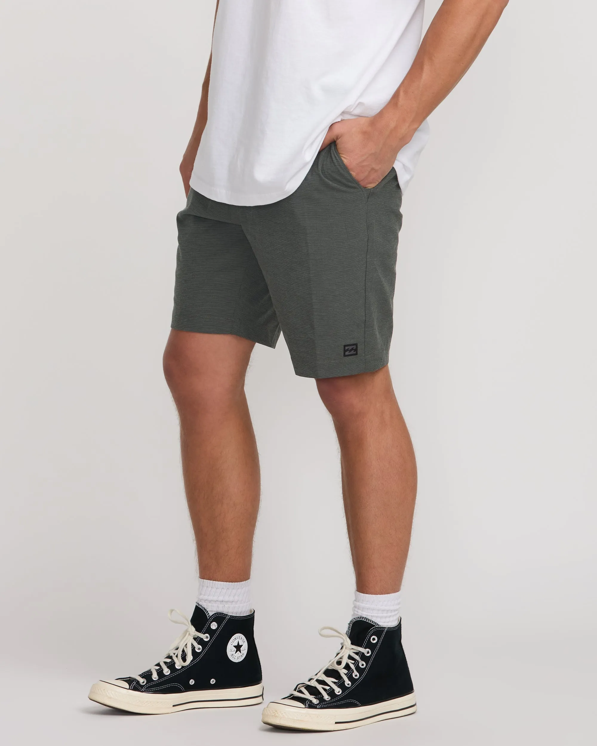 Crossfire Submersible 19" Hybrid Shorts - Asphalt sold by Billabong product image thumbnail 3