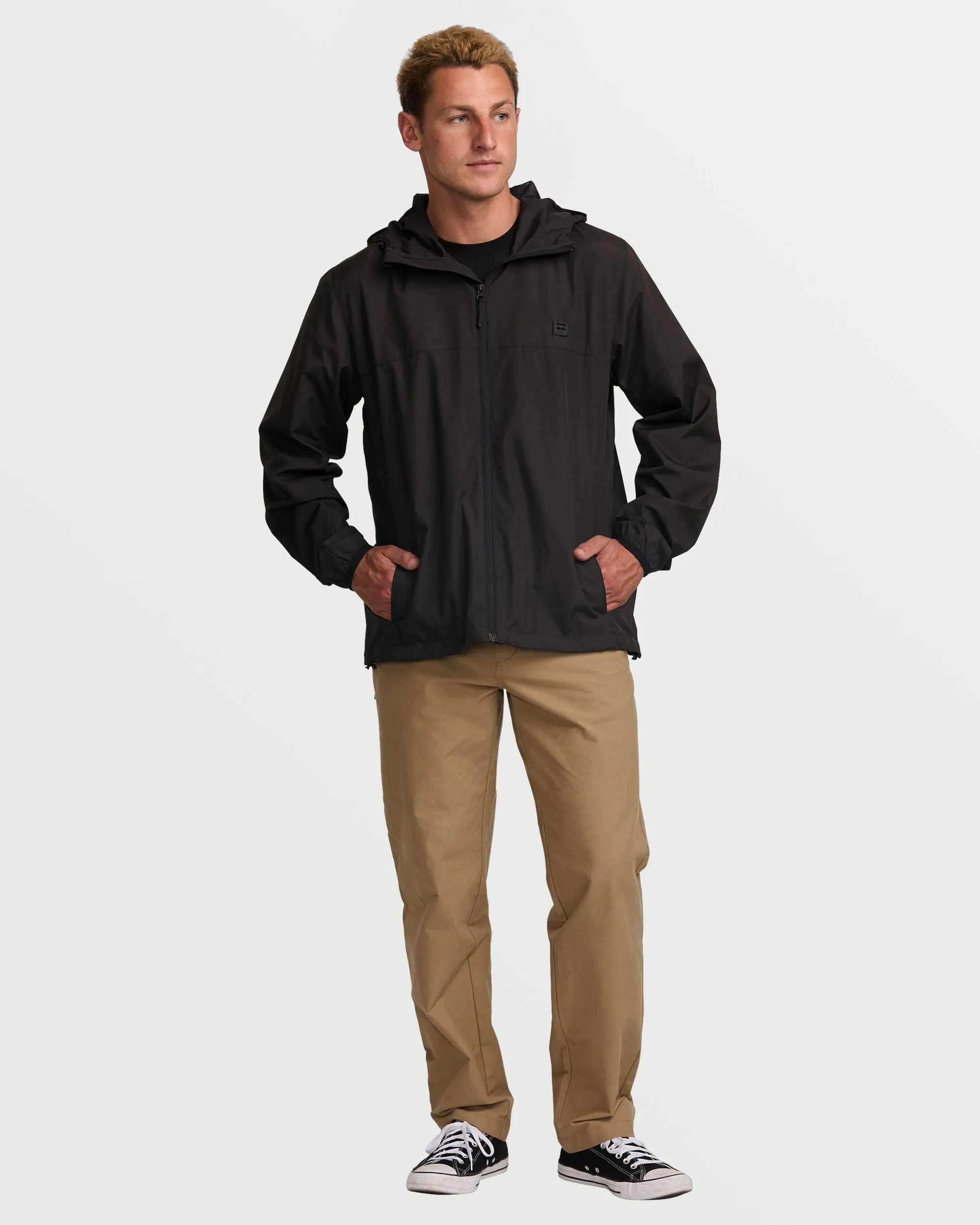 A/Div Transport Windbreaker Jacket - Black sold by Billabong product image thumbnail 4