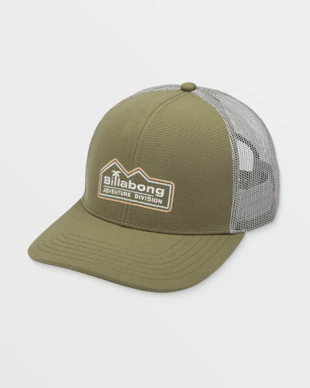 A/Div Range Trucker Hat - Military made by Billabong
