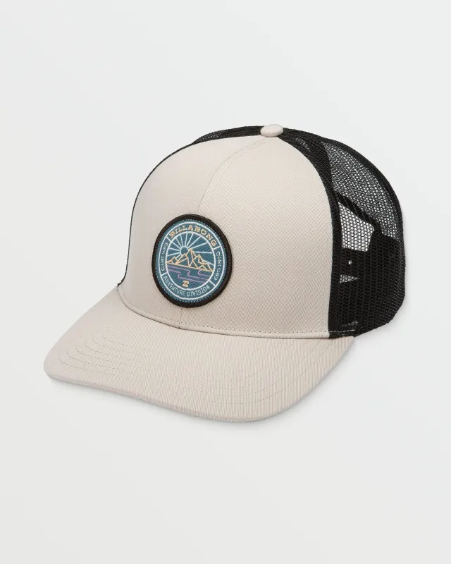 A/Div Range Trucker Hat - Bleached Sand made by Billabong