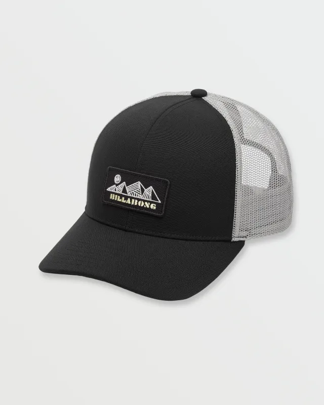 A/Div Range Trucker Hat - Black Gray made by Billabong