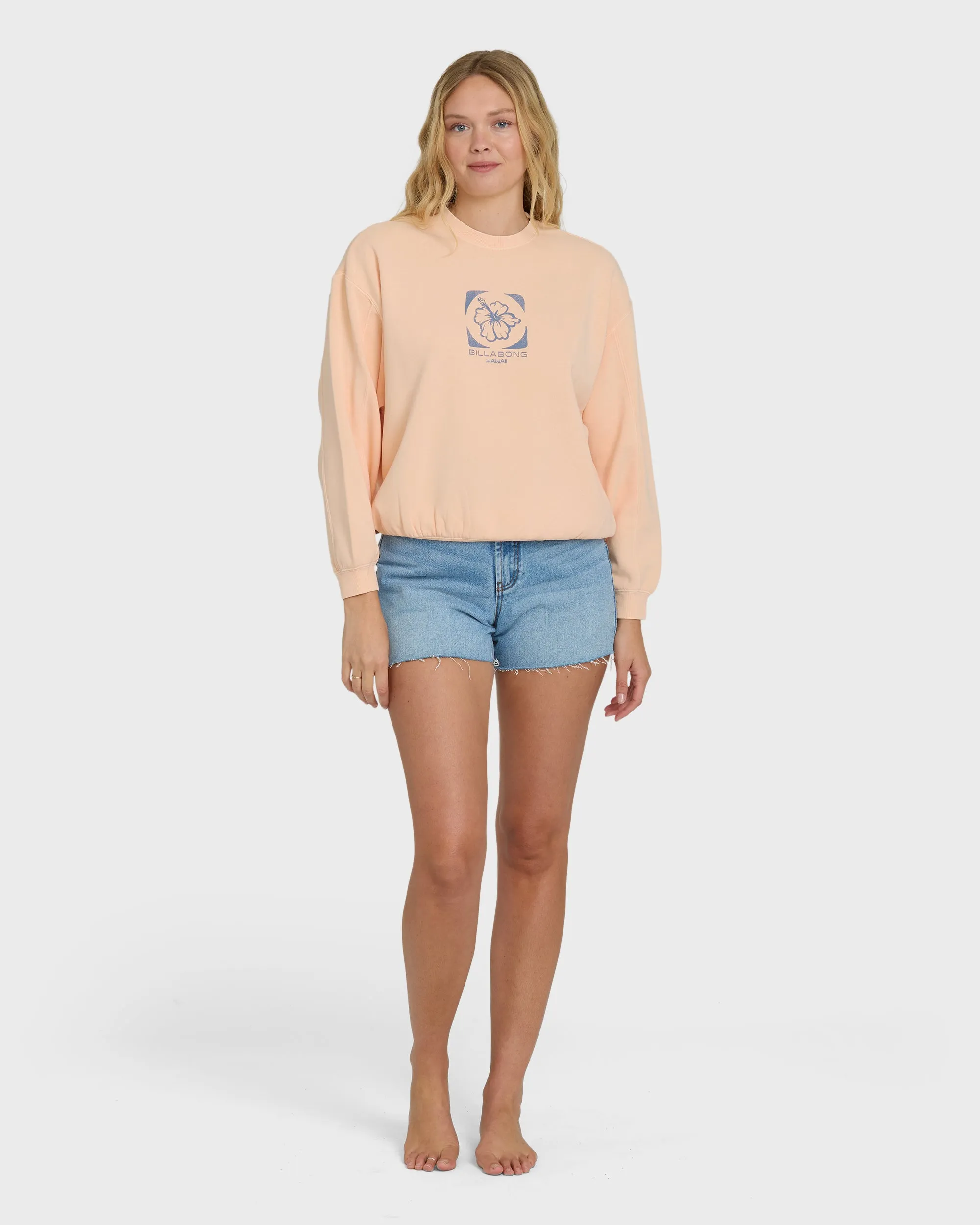 Treasure Cay Hawaii Crewneck Sweatshirt - Leprechaun sold by Billabong product image thumbnail 4
