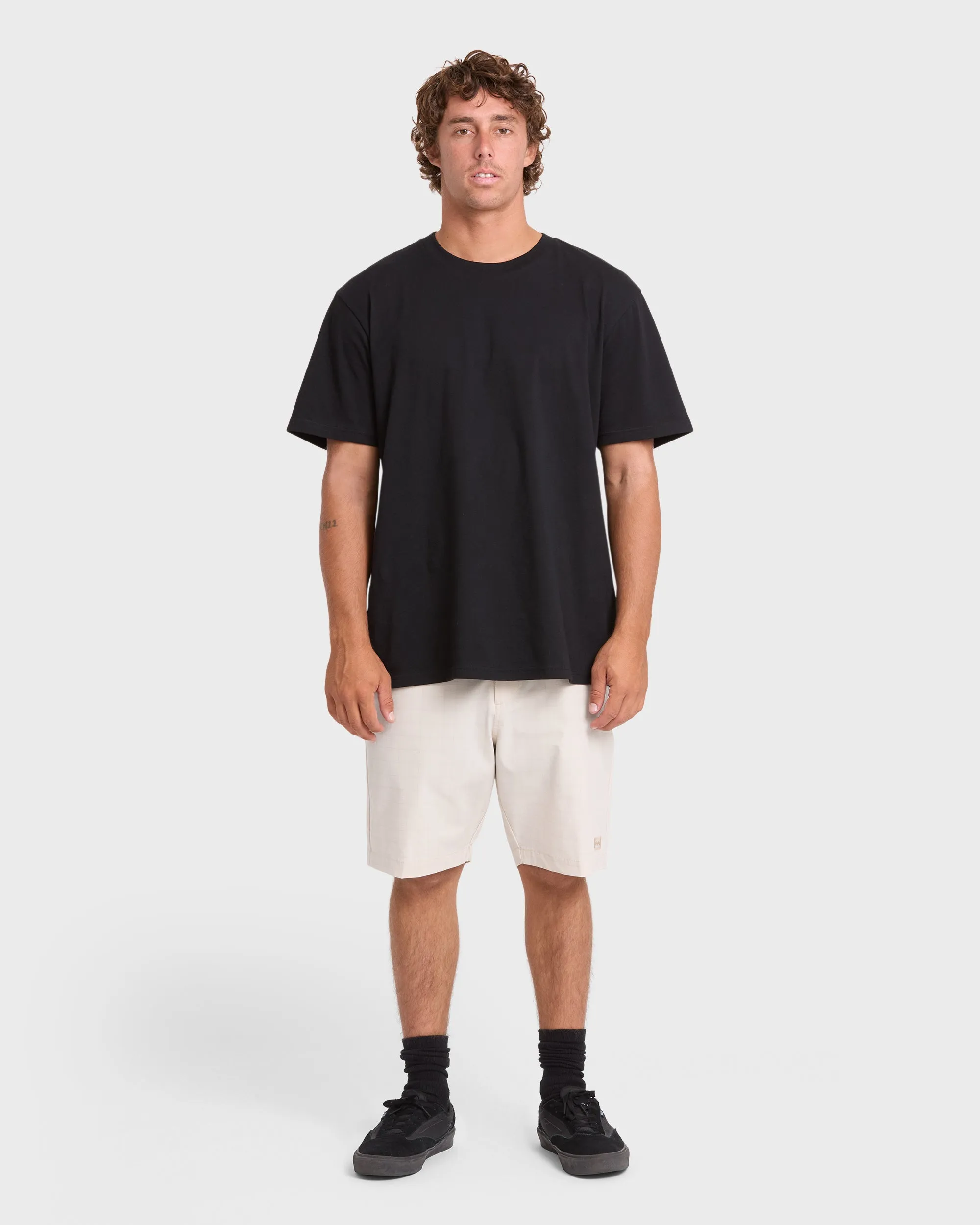 Crossfire Submersible 19" Amphibian Hybrid Shorts - Oatmeal Heather sold by Billabong product image thumbnail 3