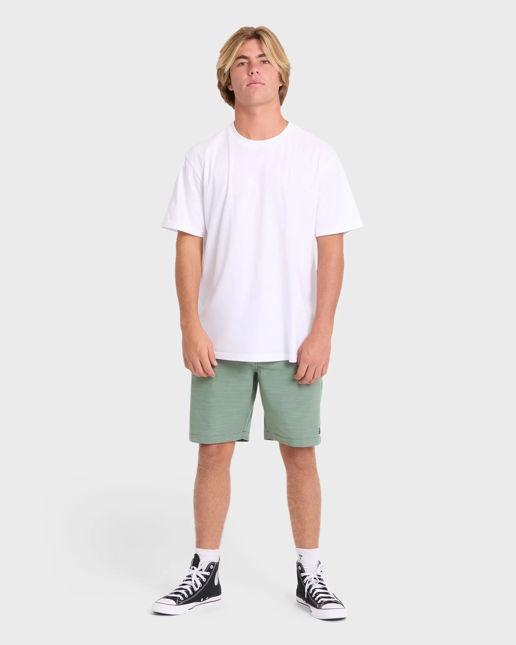 Crossfire Submersible 19" Amphibian Hybrid Shorts - Laurel Wreath sold by Billabong product image thumbnail 3
