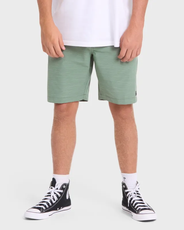 Crossfire Submersible 19" Amphibian Hybrid Shorts - Laurel Wreath made by Billabong