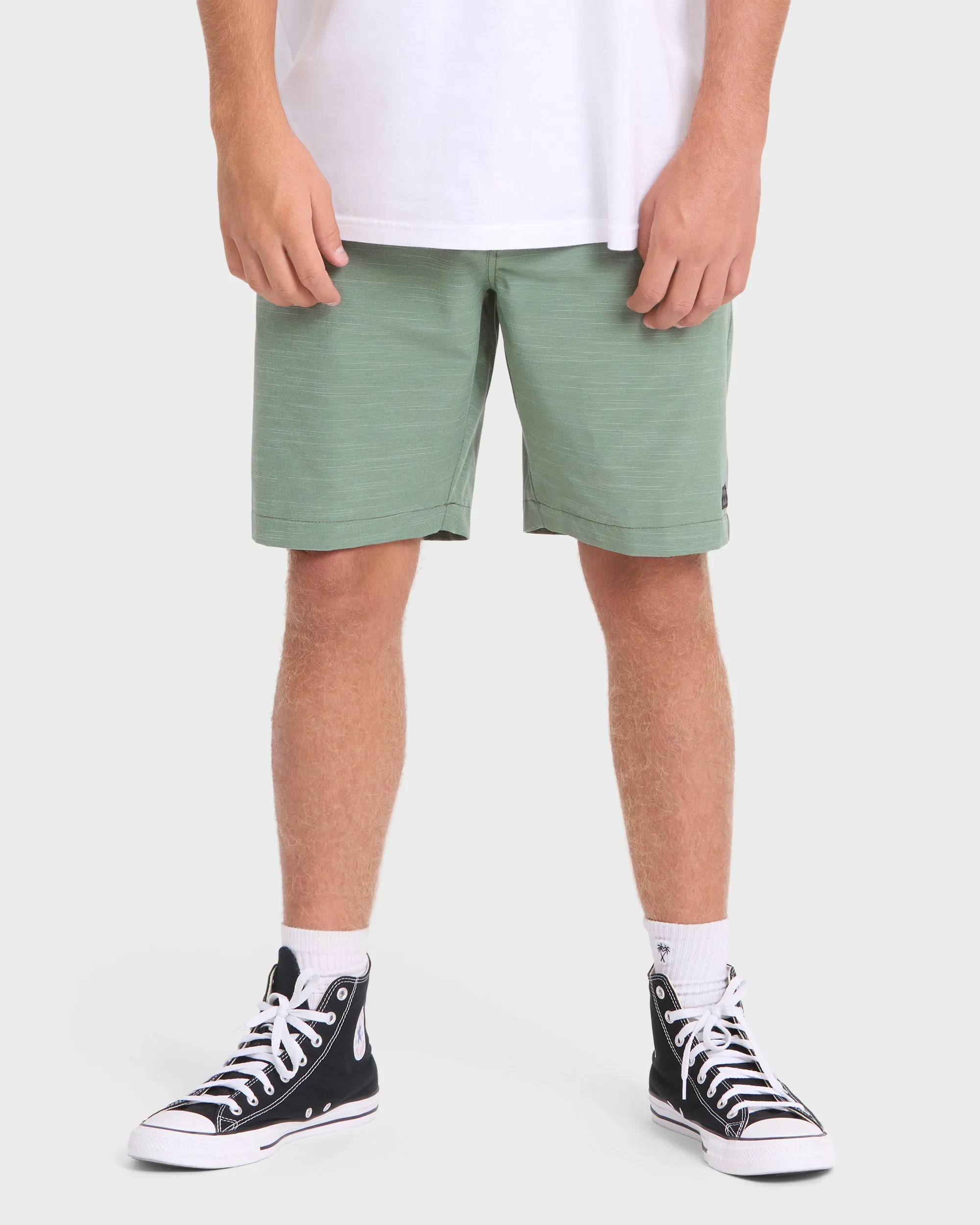 Crossfire Submersible 19" Amphibian Hybrid Shorts - Laurel Wreath sold by Billabong