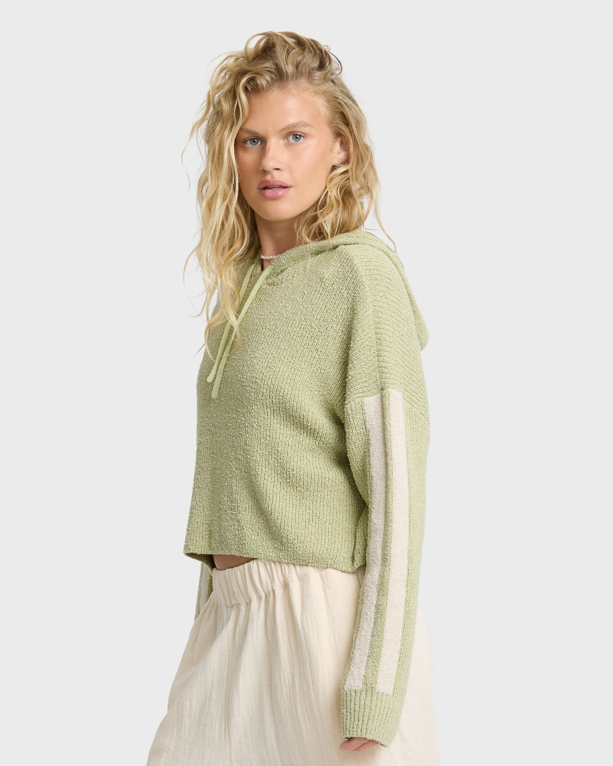 Dawn Pullover Hoodie - Smoke Green sold by Billabong product image thumbnail 4