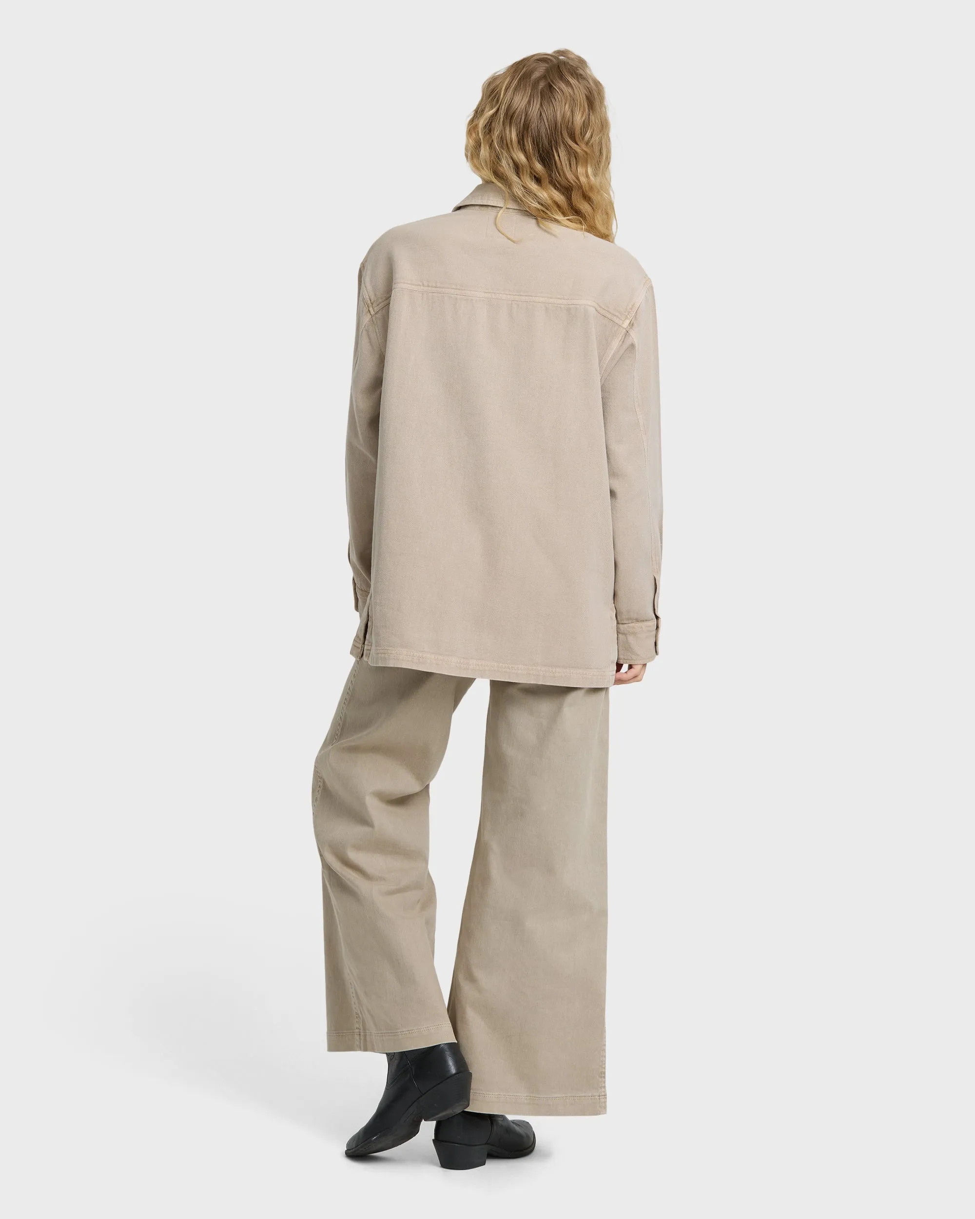 Rival Wide Leg Pants - Cobblestone sold by Billabong product image thumbnail 2