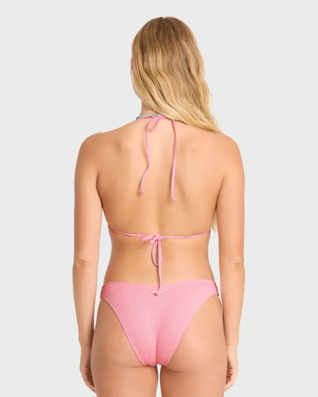 Summer Hi Hike Medium Bikini Bottoms - Pink Sand made by Billabong