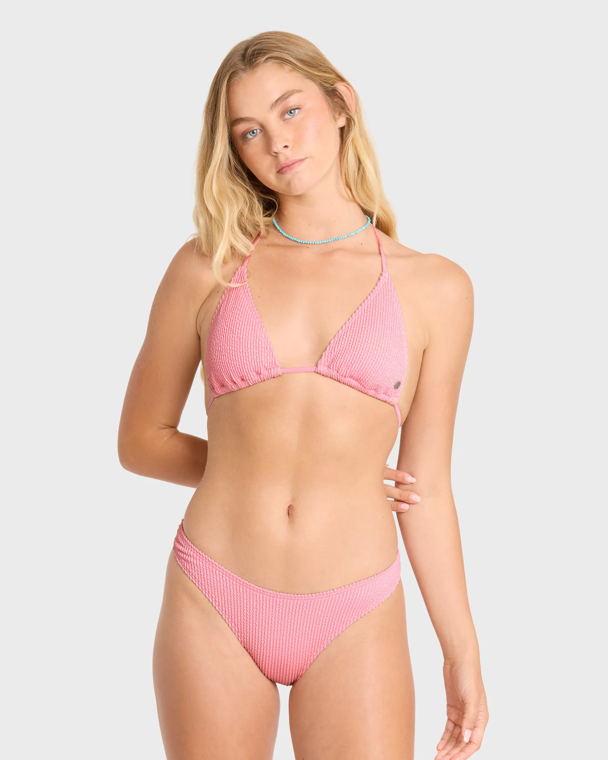 Summer Hi Hike Medium Bikini Bottoms - Pink Sand sold by Billabong product image thumbnail 2