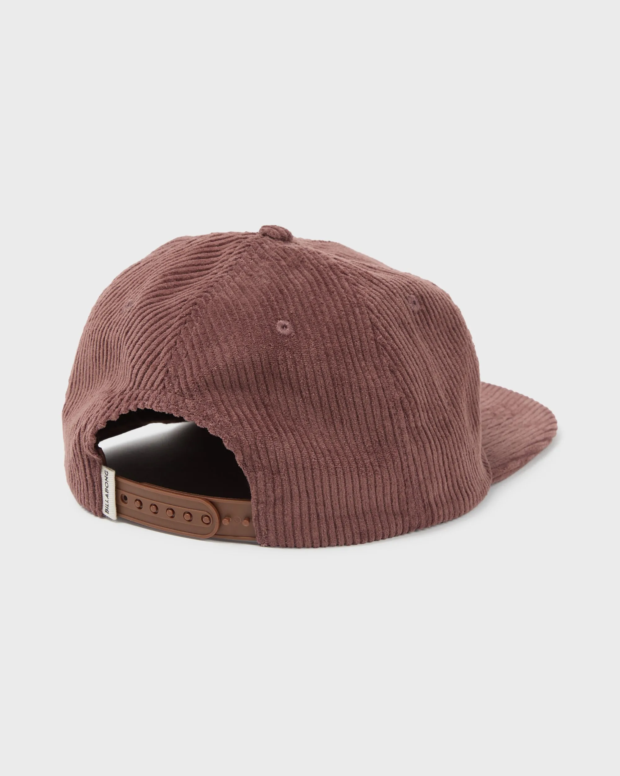 Grandpa Corduroy Snapback Hat - Espresso sold by Billabong product image thumbnail 4